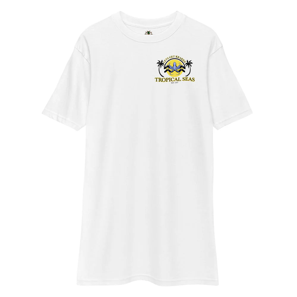 Men's Tropical Lets Get Kraken Octopus T-shirt - Image 6