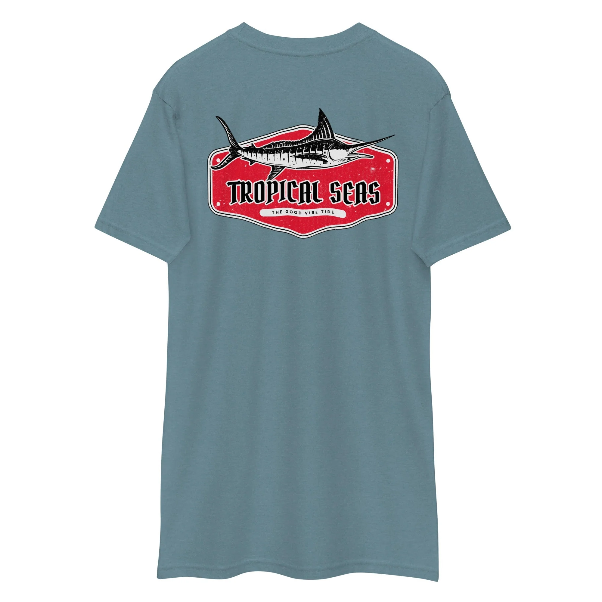 Men's Tropical Mighty Marlin Fishing t-shirt - Image 6