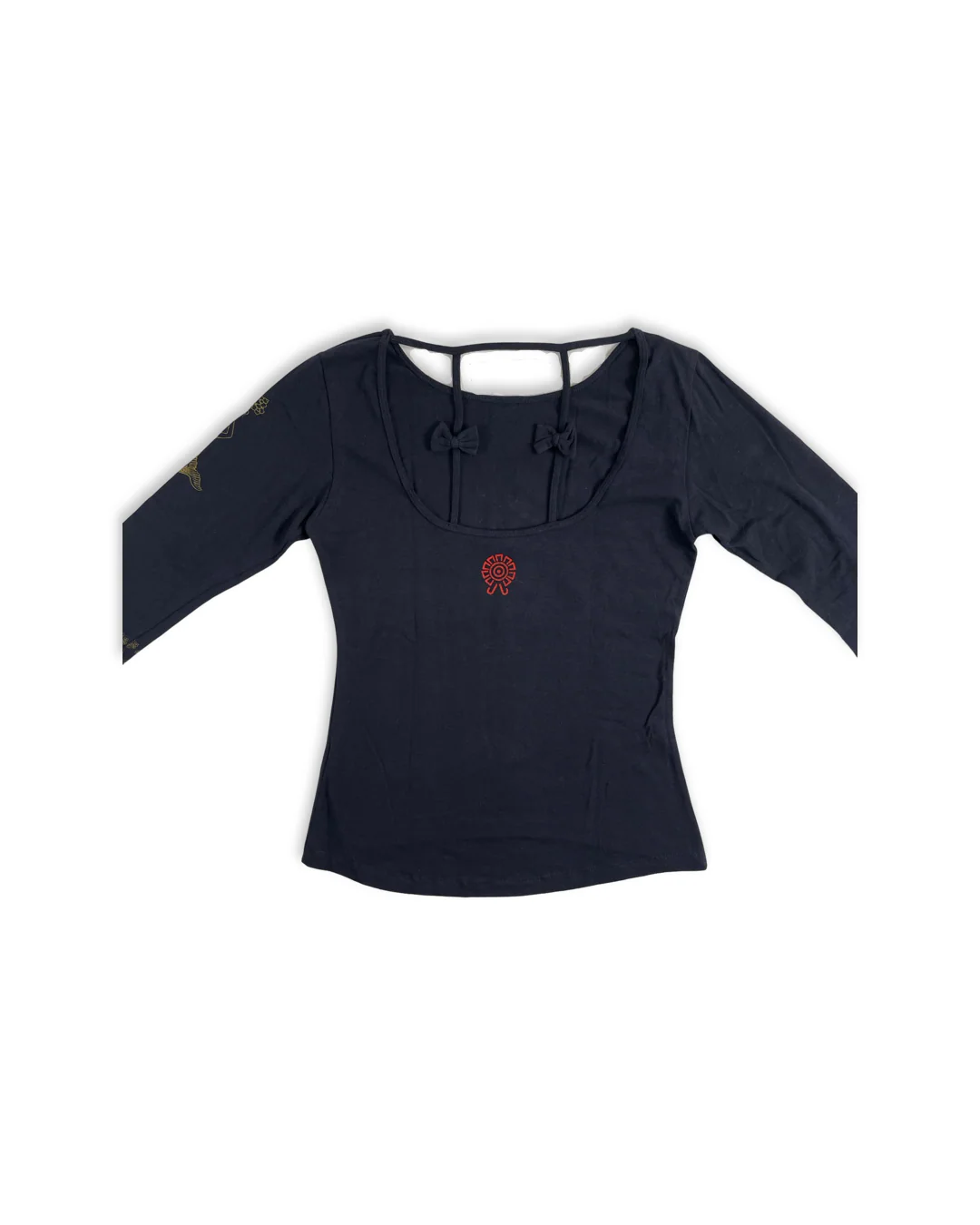 Mermaid Women's Long Sleeve Top, Blue - Image 4
