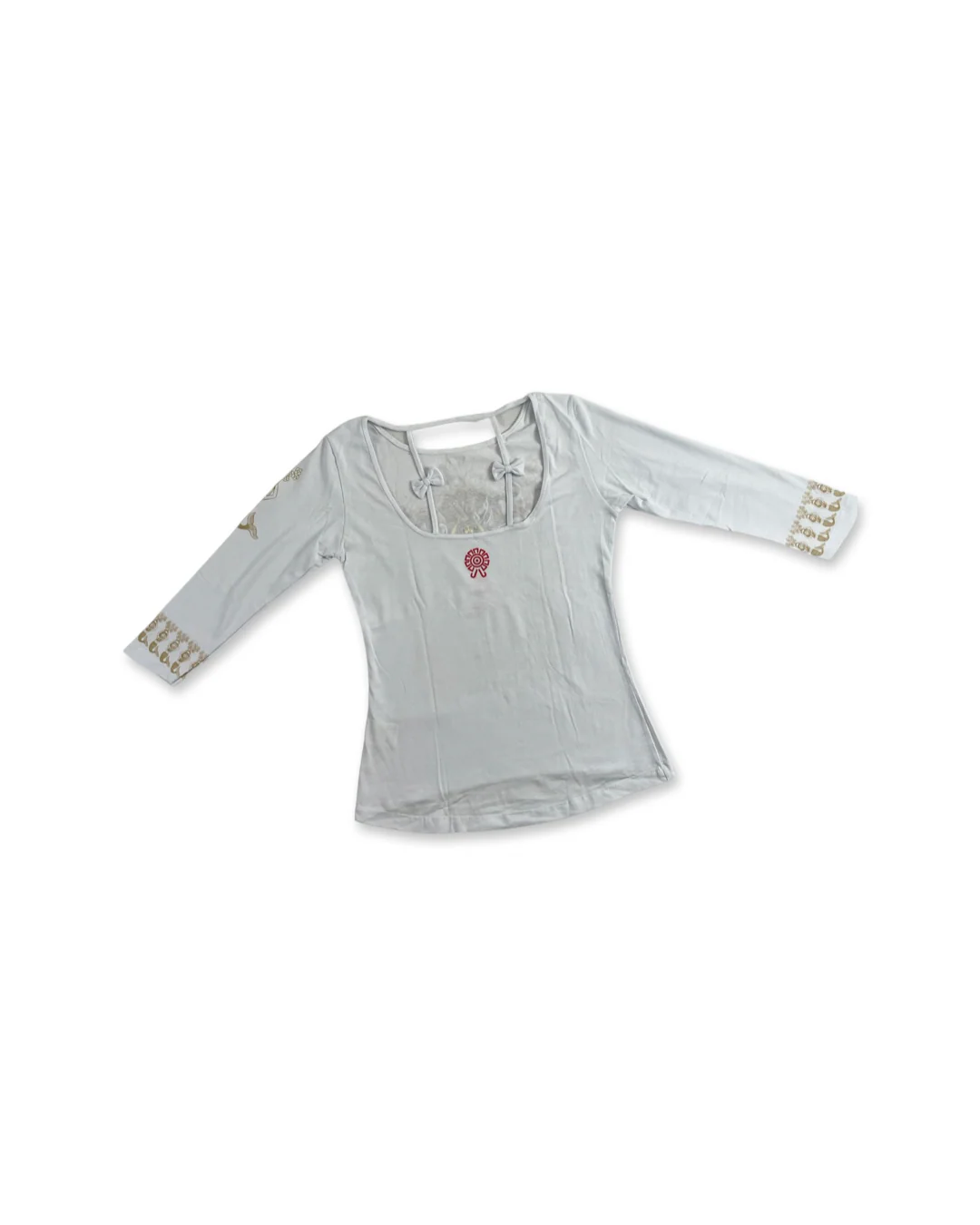 Mermaid Women's Long Sleeve Top, White - Image 5