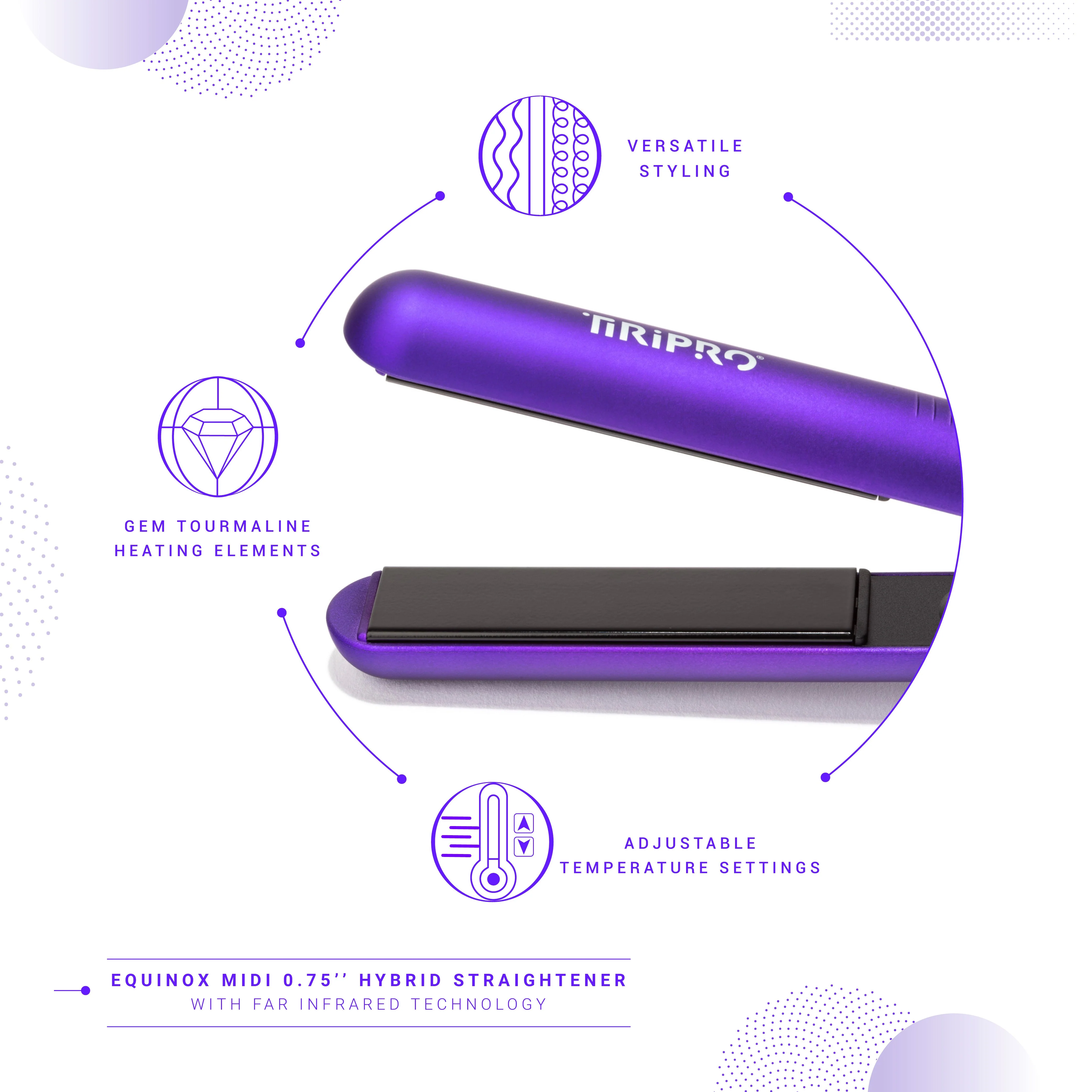 Midi 0.75" Hybrid Straightener with Far Infrared Tech - Image 15