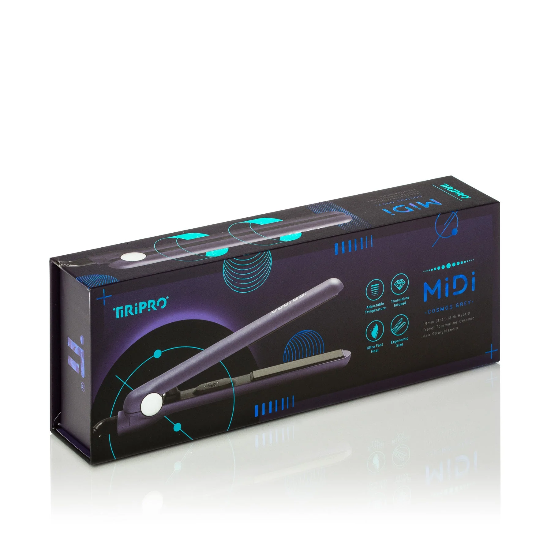 Midi 0.75" Hybrid Straightener with Far Infrared Tech - Image 4