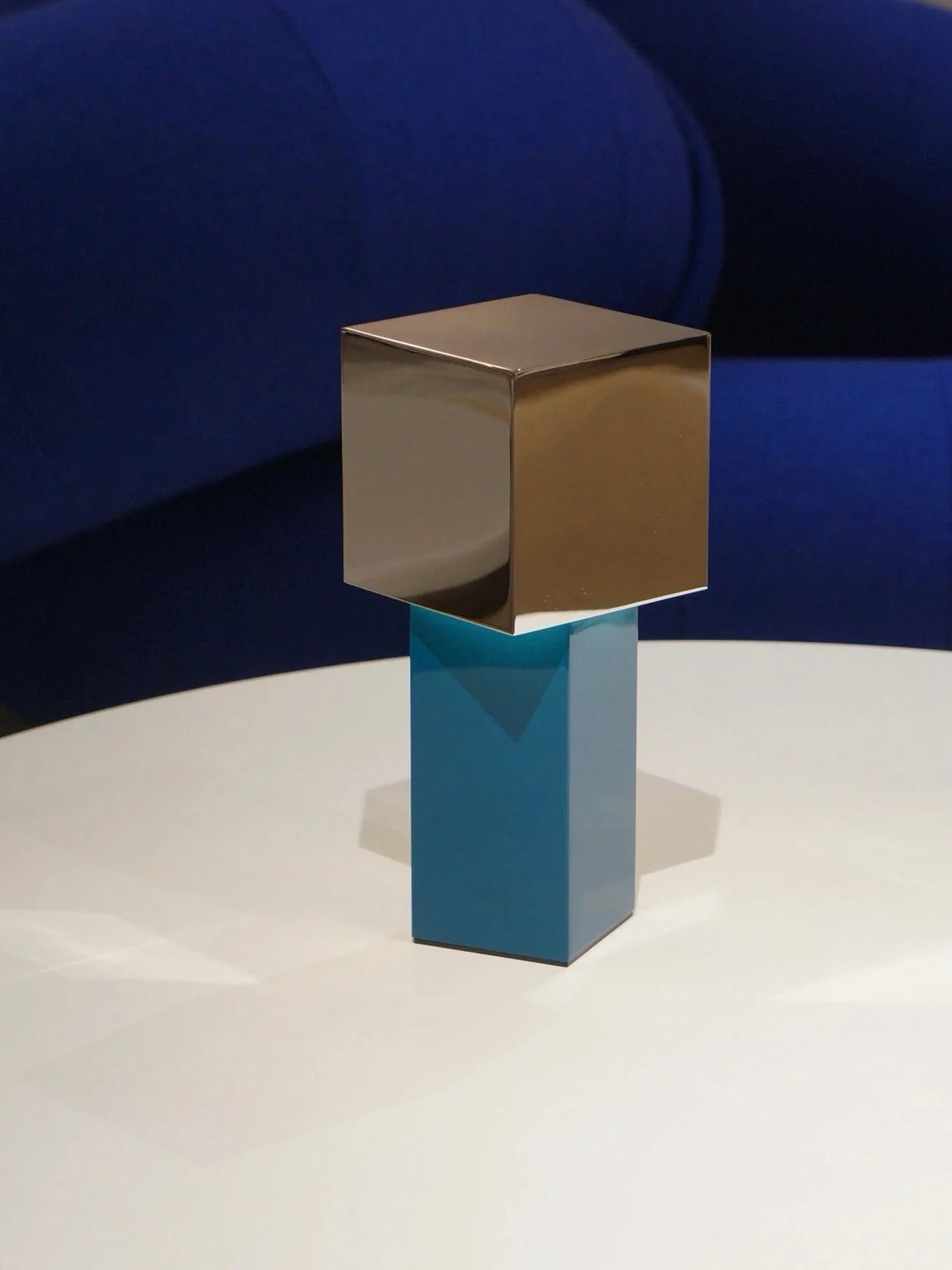 Modern Geometric Portable Dimmable Lamp - Bauhaus Pivot ATD7 Table Lamp - Image 13