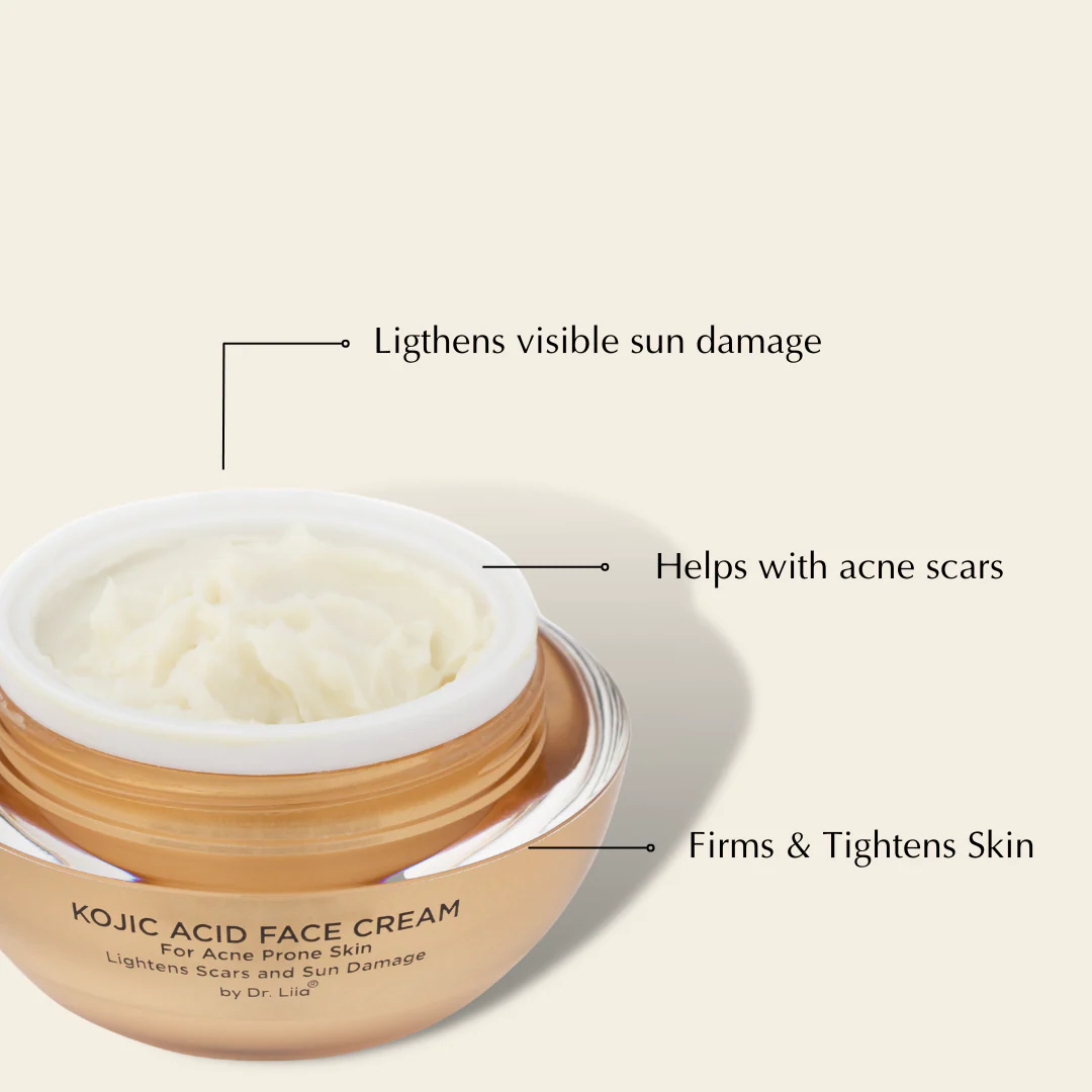 Moisturizer Set for Acne Prone Skin and Acne Scars - Brightening - Image 5