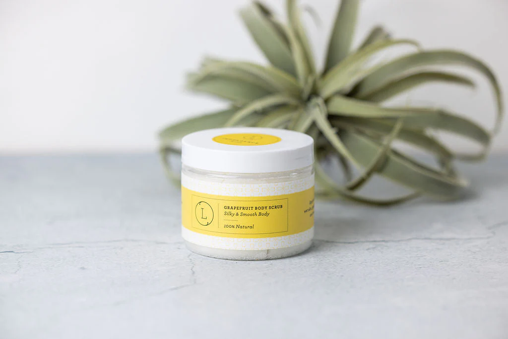 Moisturizing set with Grapefruit body oil and Body scrub - Image 11