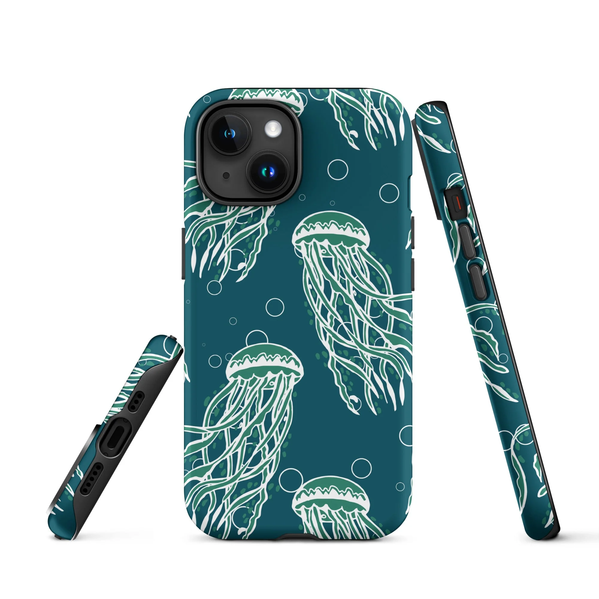 Nautical Jellyfish Tough Case for iPhone® - Image 18