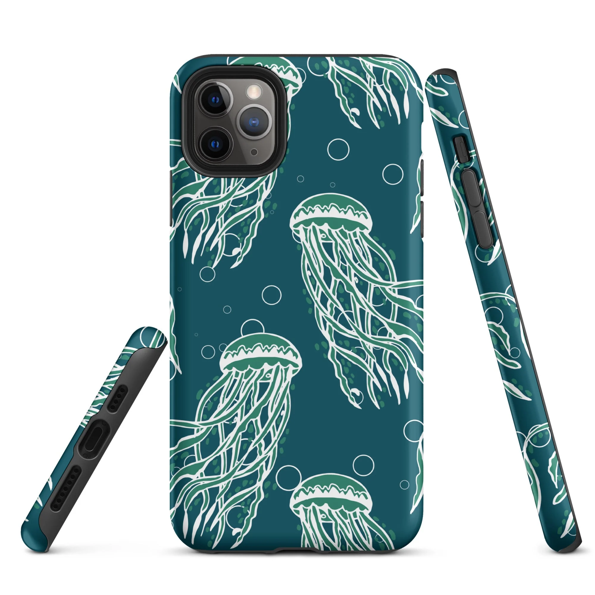 Nautical Jellyfish Tough Case for iPhone® - Image 5