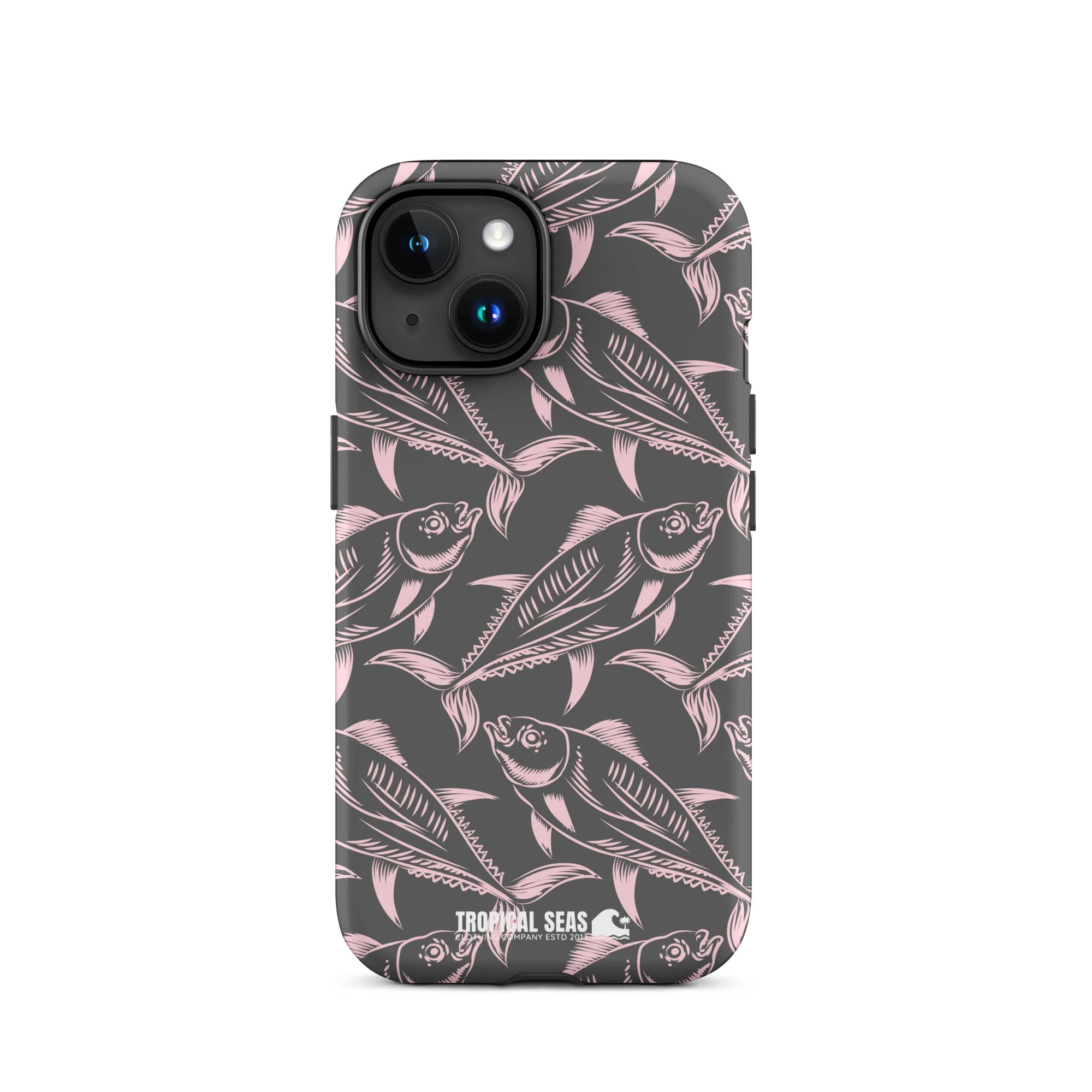 Nautical Pink Tuna Tough Case for iPhone® - Image 17