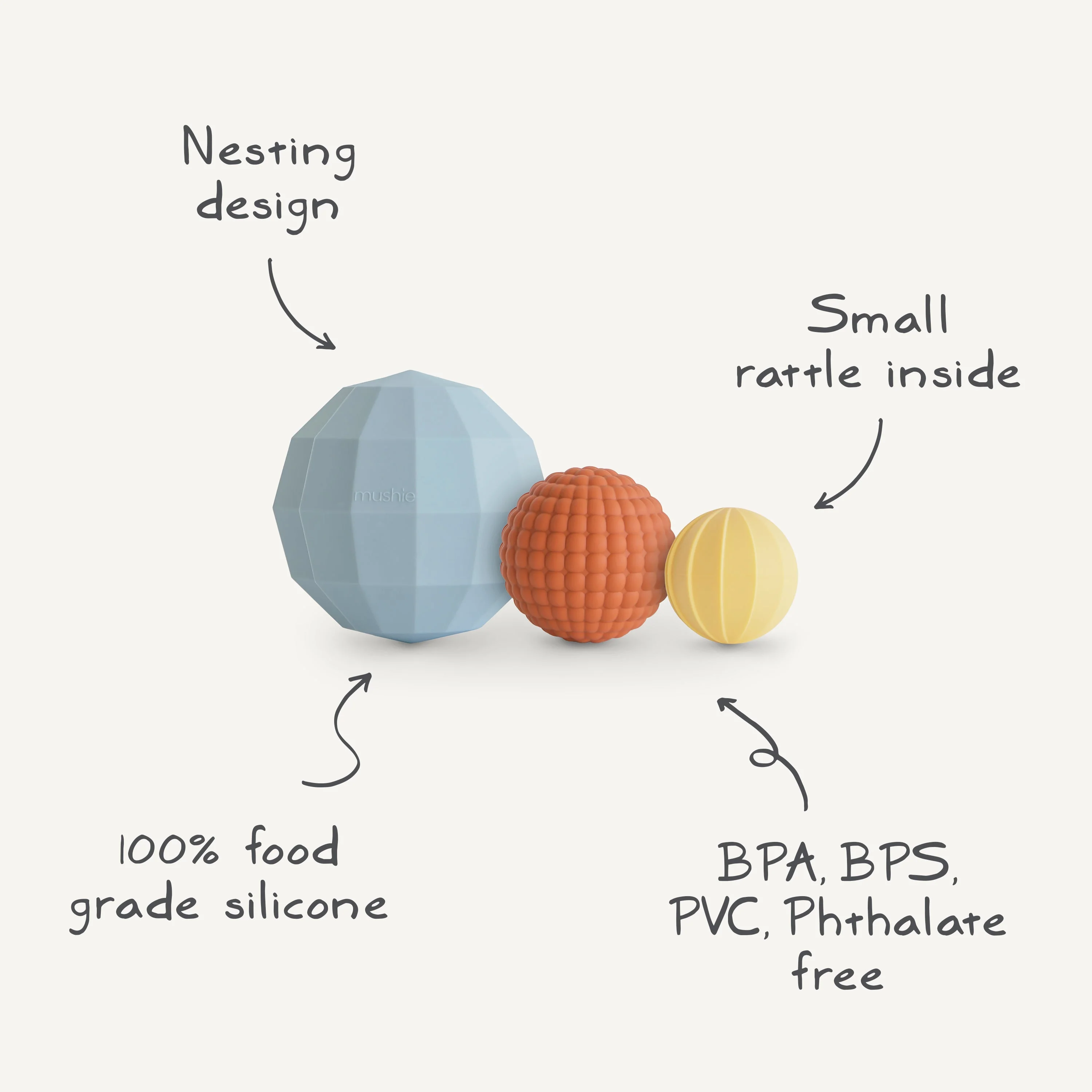 Nesting Spheres Sensory Toy - Image 8