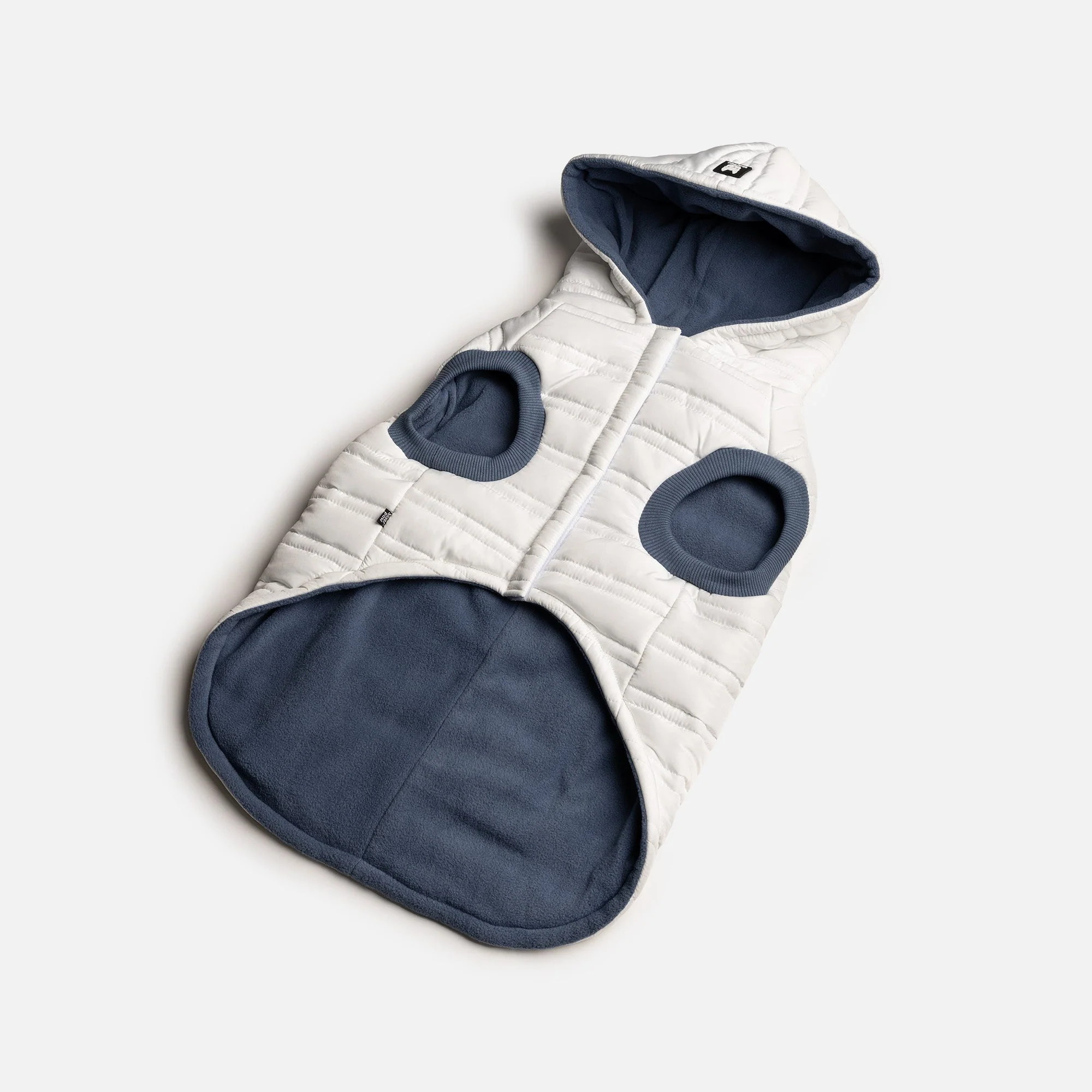Noah Dog Jacket - White - Image 4