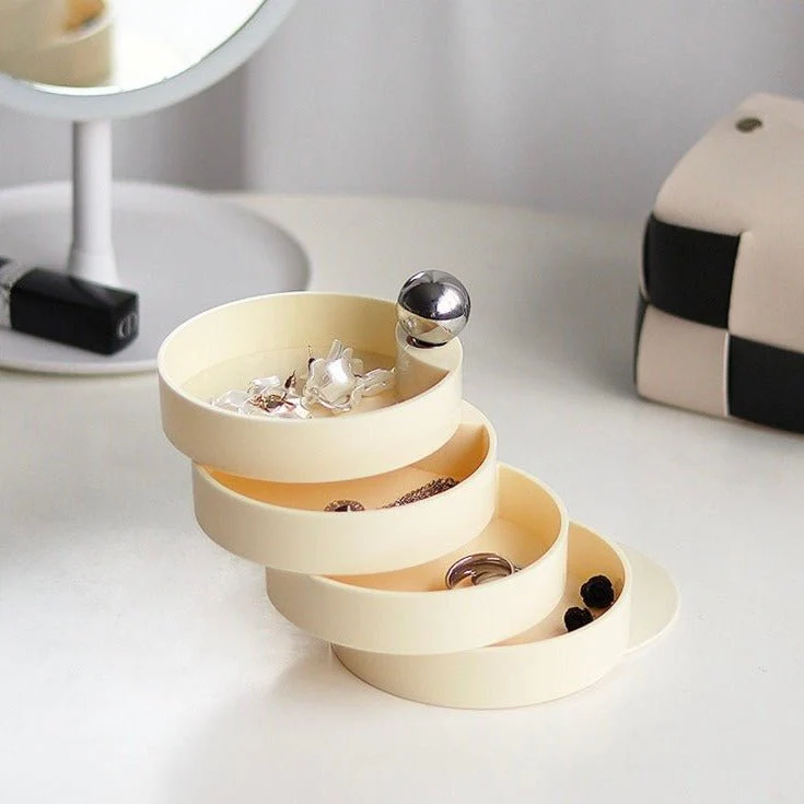 Nordic Style Revolving Accessories Storage Box - Image 5