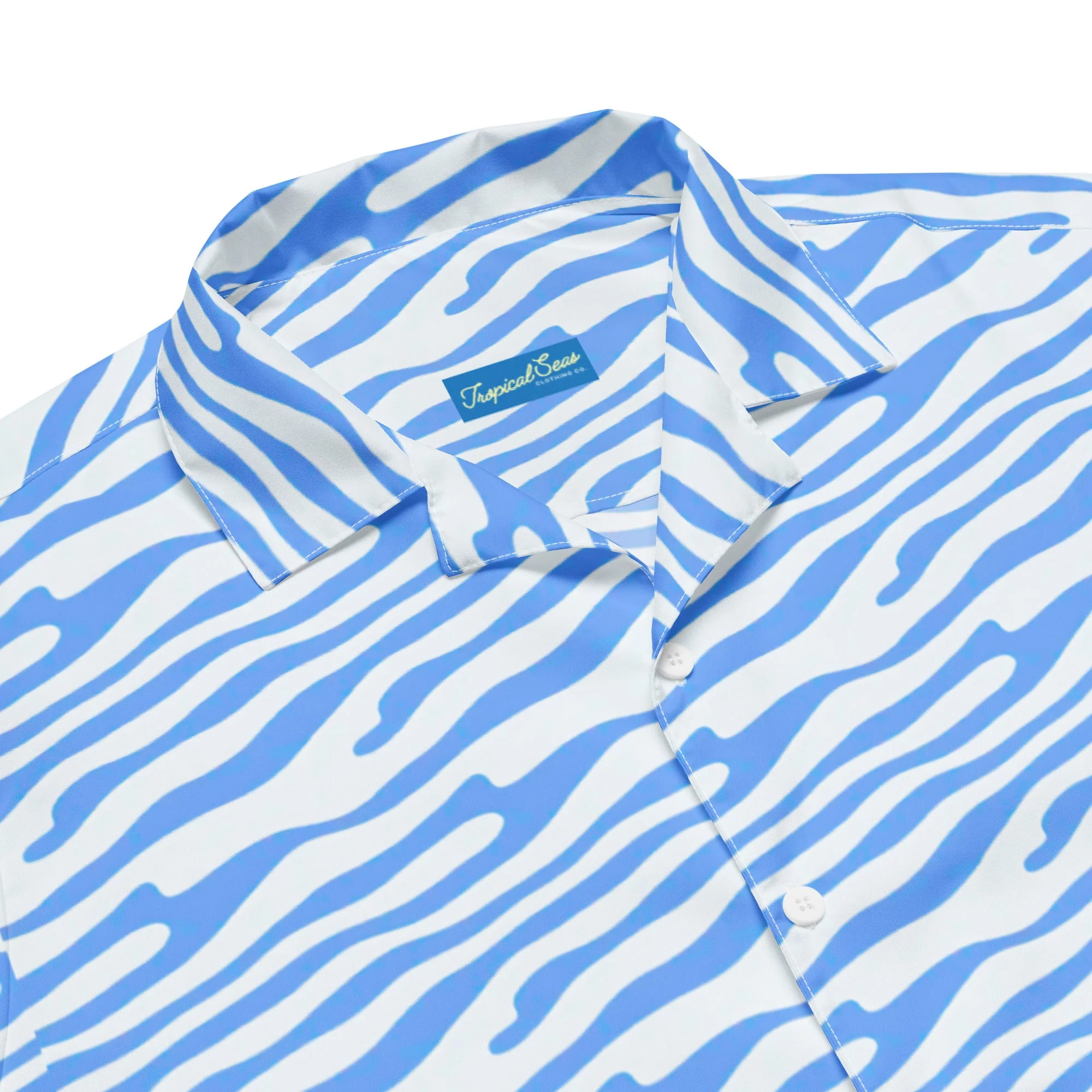 Ocean Blue button shirt - Image 2