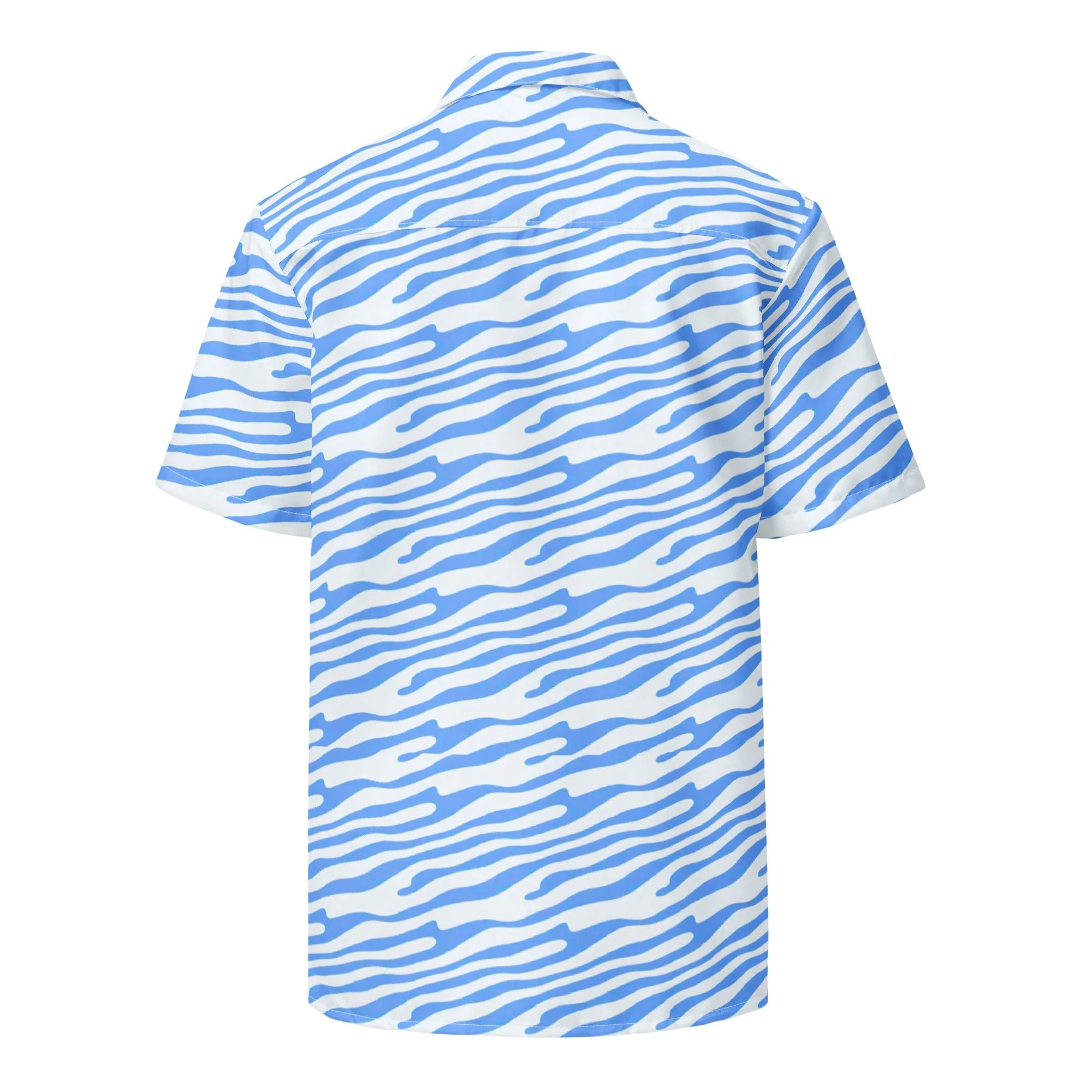 Ocean Blue button shirt - Image 6
