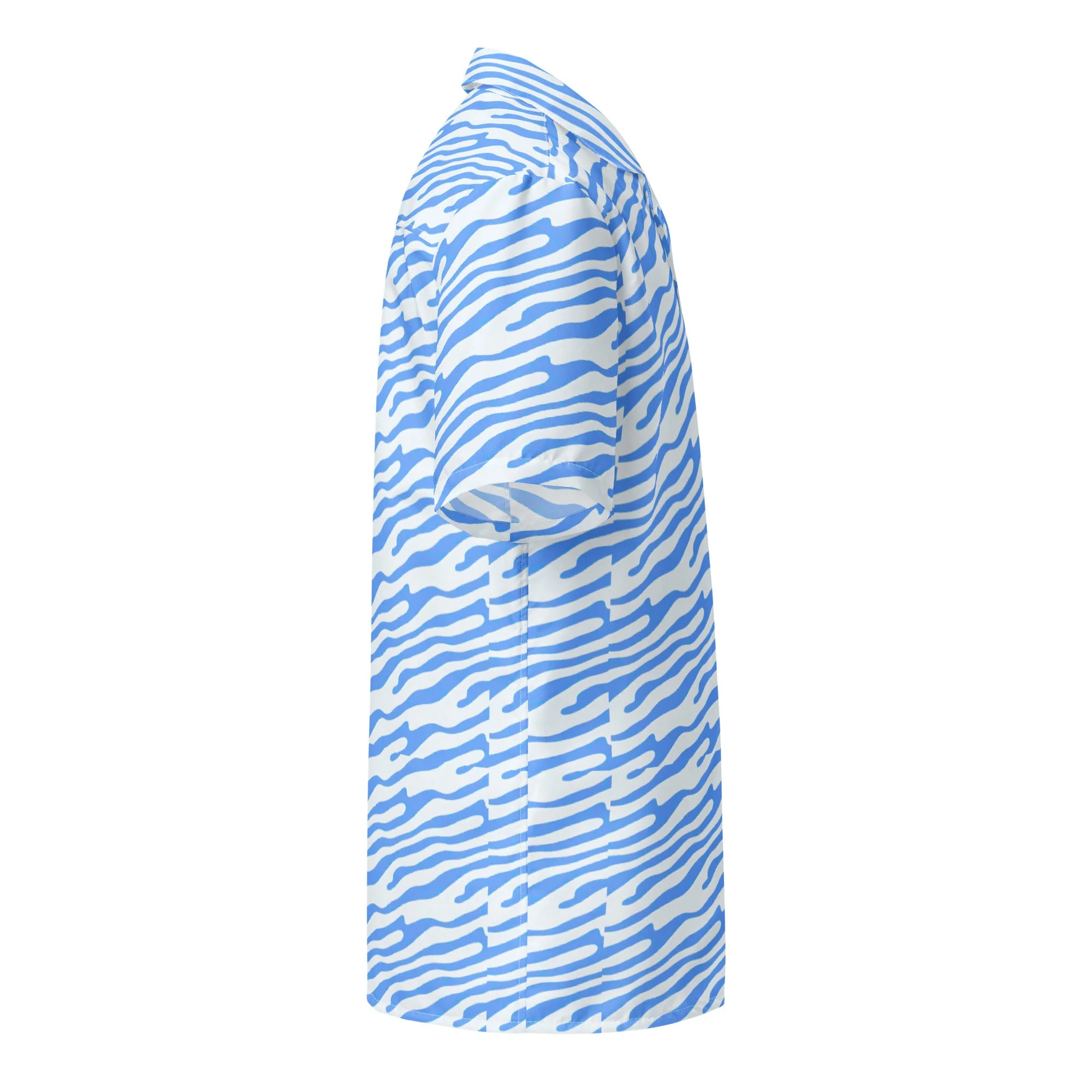 Ocean Blue button shirt - Image 7