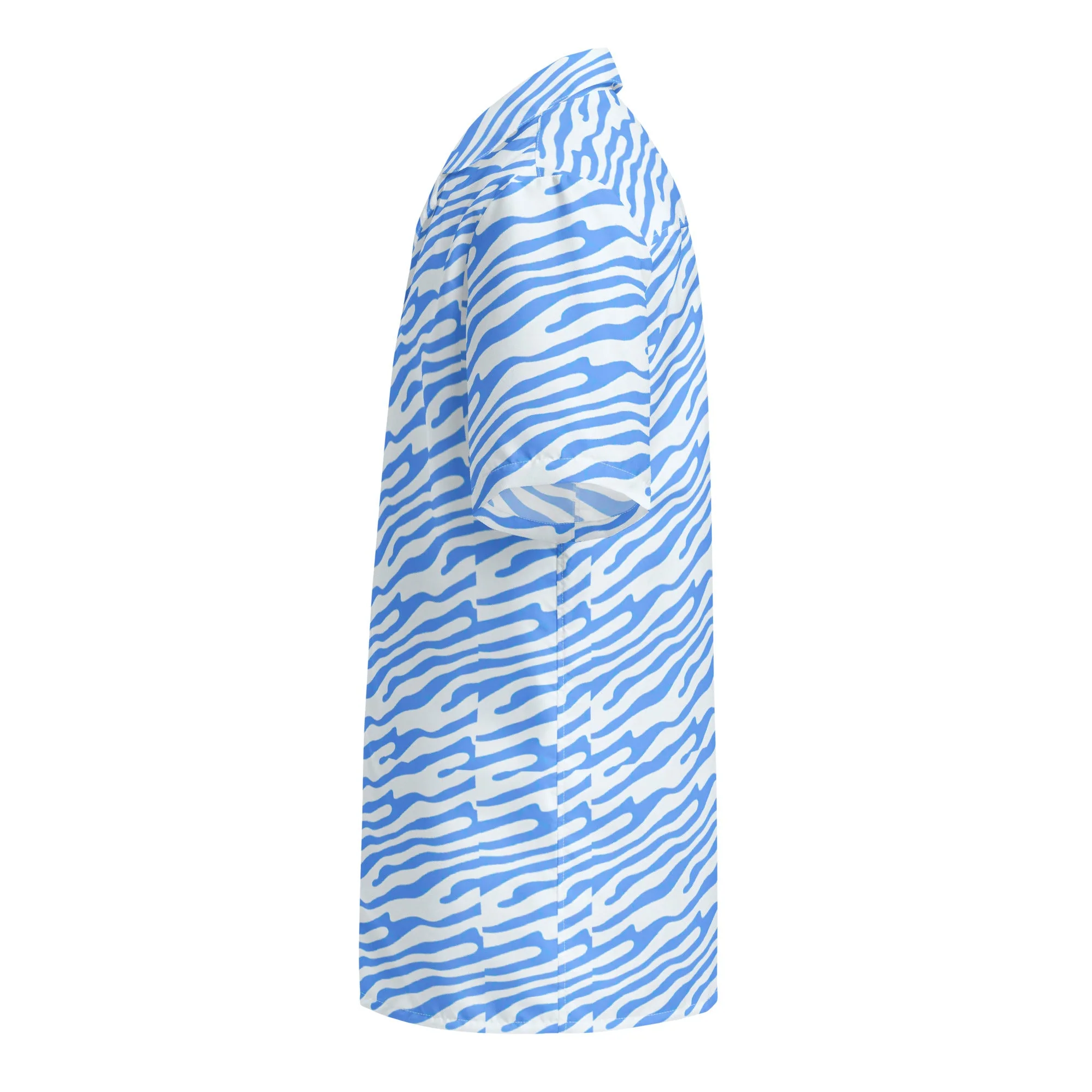 Ocean Blue button shirt - Image 8