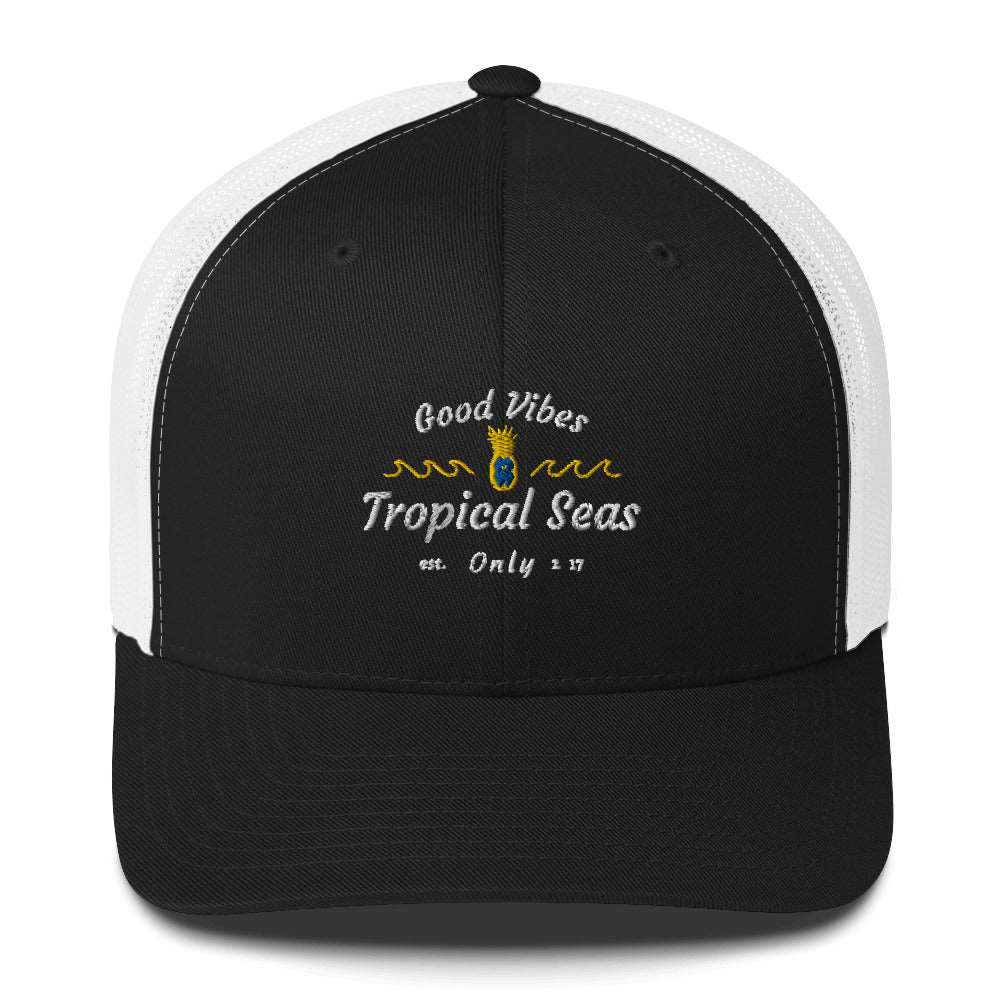 Open Face Pineapple Trucker Hat - Image 2