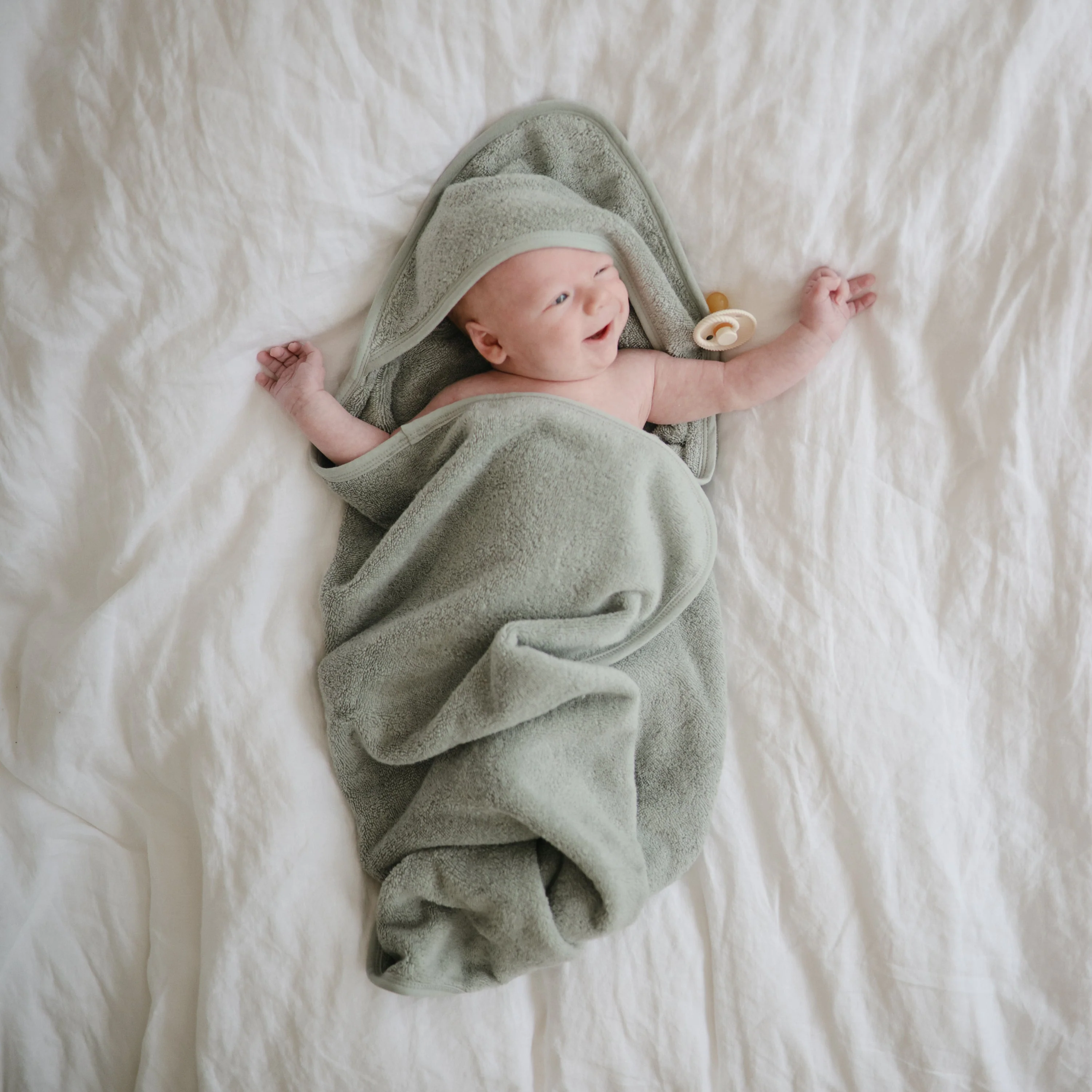 Organic Cotton Baby Hooded Towel - Image 20