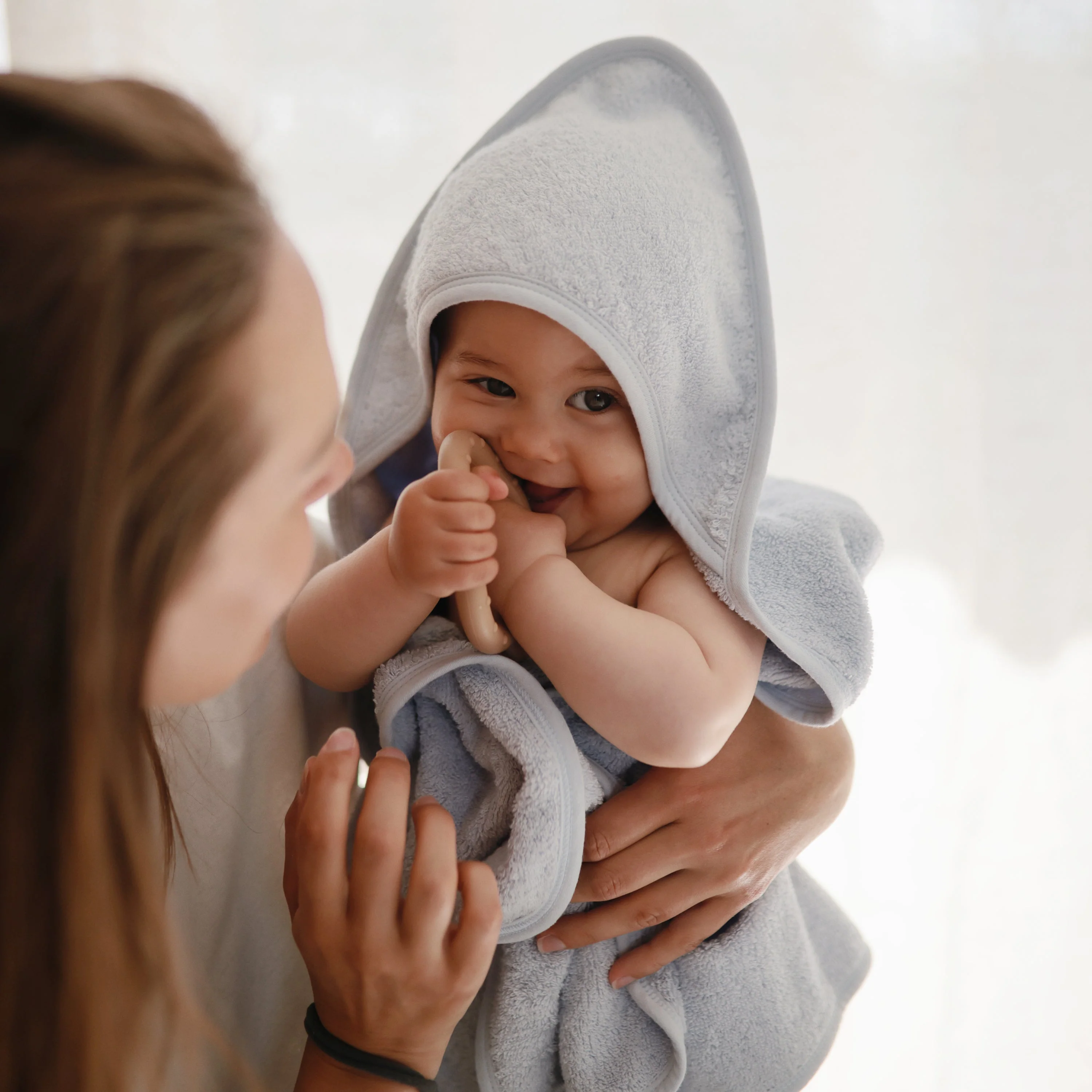 Organic Cotton Baby Hooded Towel - Image 25