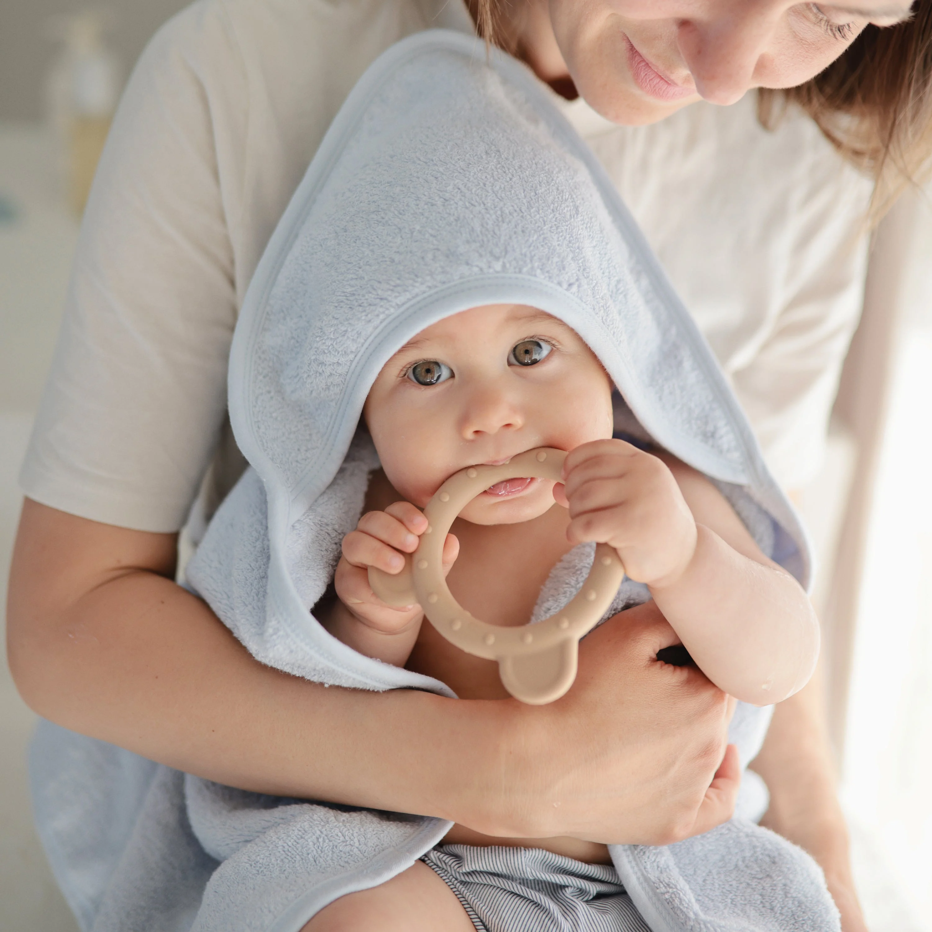 Organic Cotton Baby Hooded Towel - Image 26