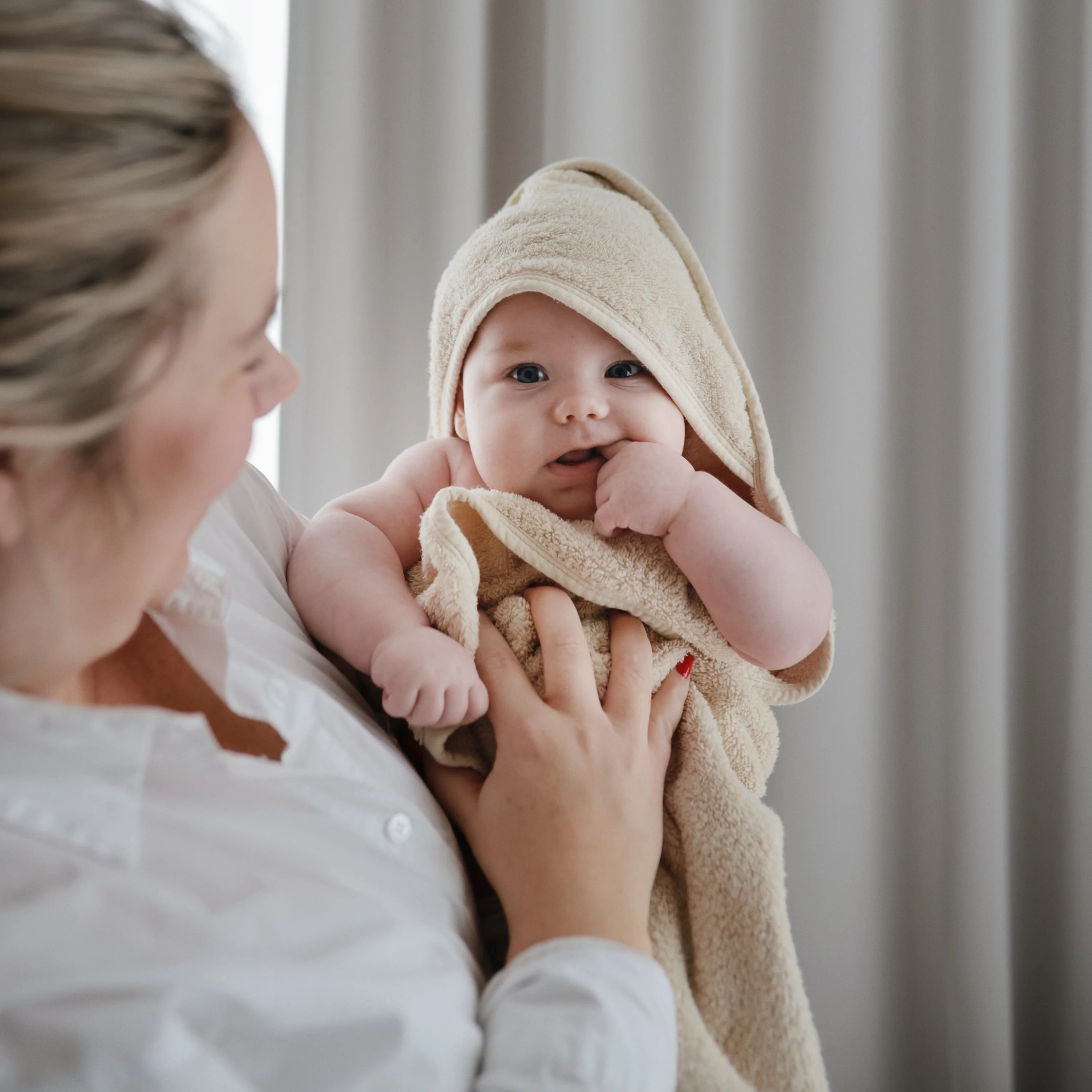 Organic Cotton Baby Hooded Towel - Image 55