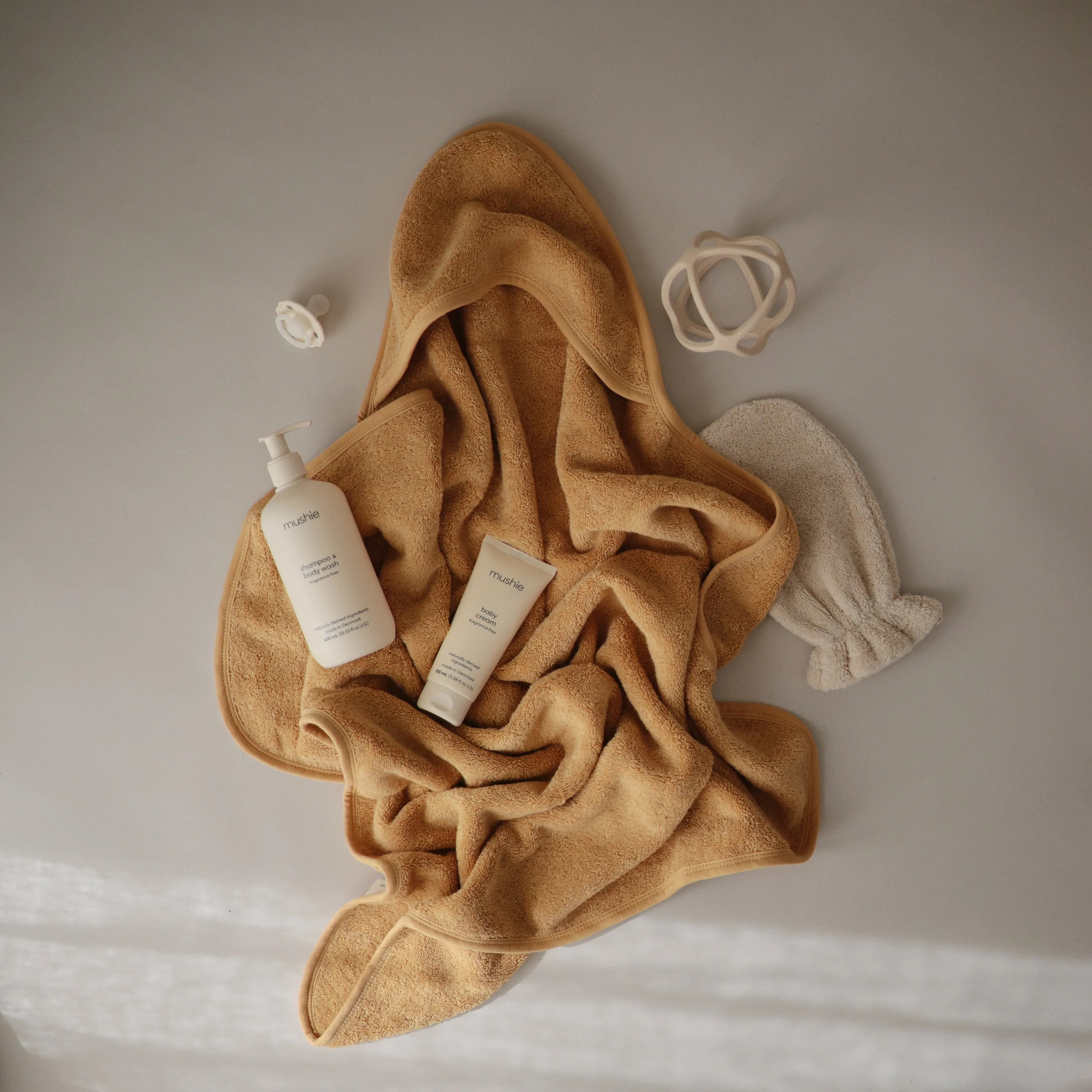 Organic Cotton Baby Hooded Towel - Image 66