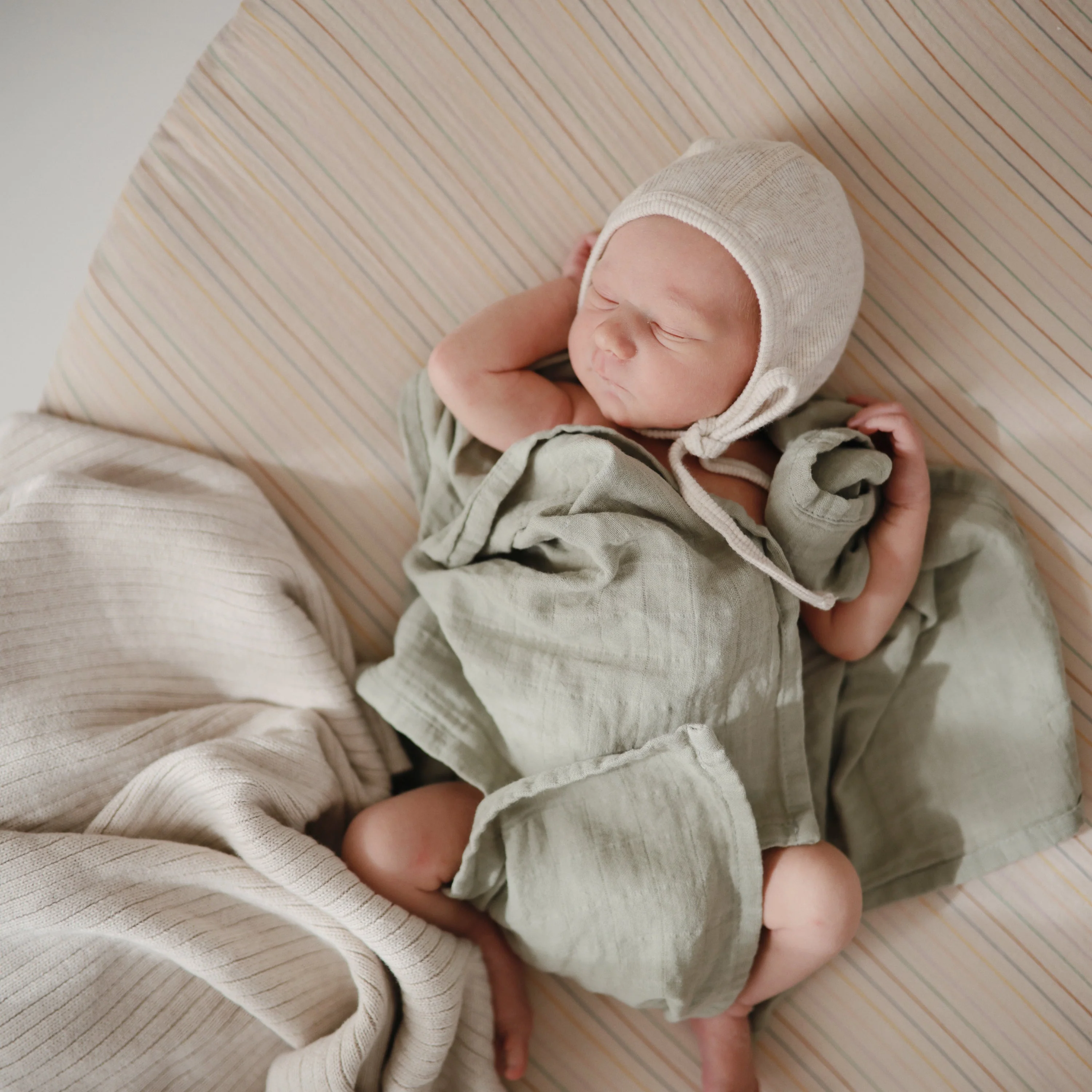 Organic Cotton Muslin Cloths 3-Pack - Image 27