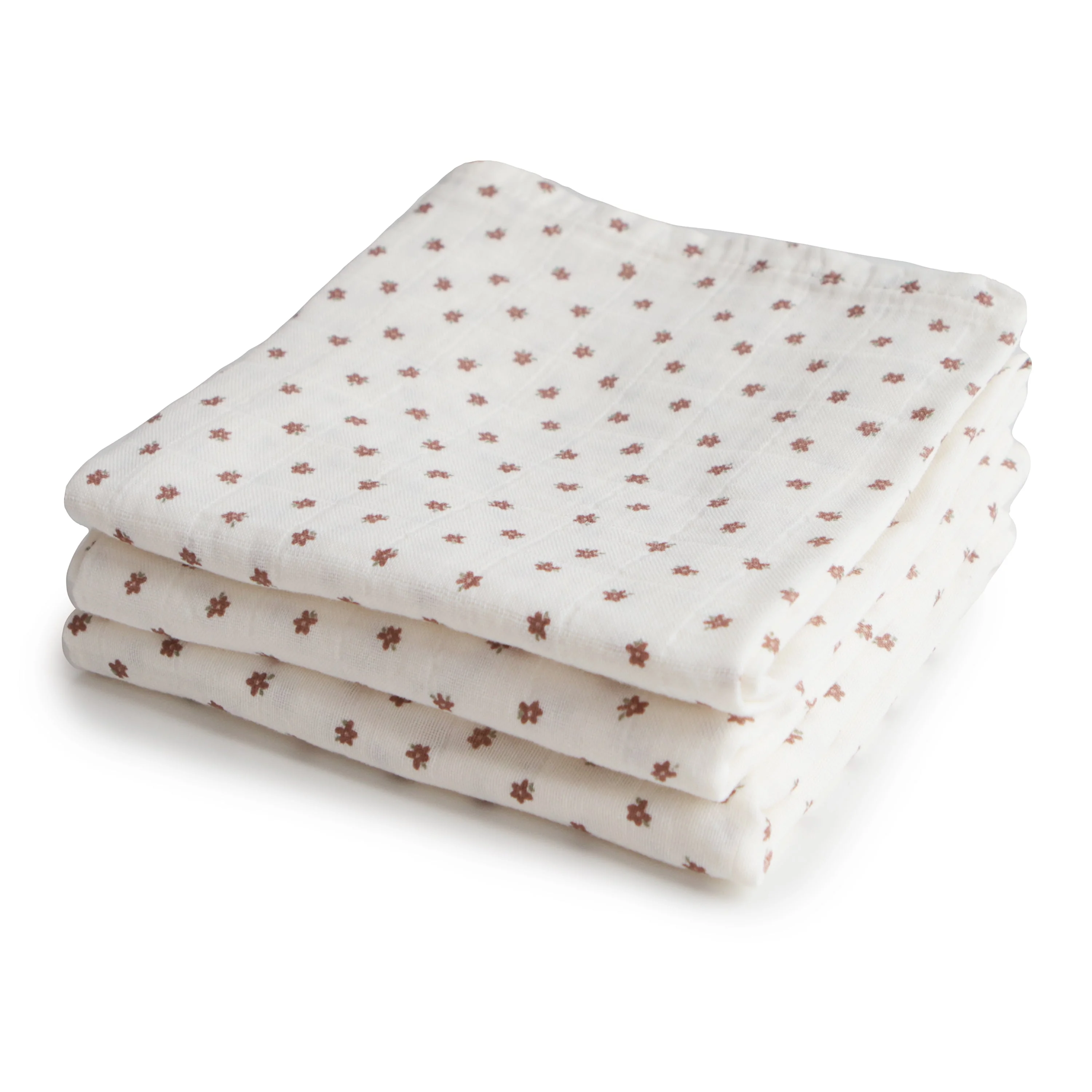 Organic Cotton Muslin Cloths 3-Pack - Image 5