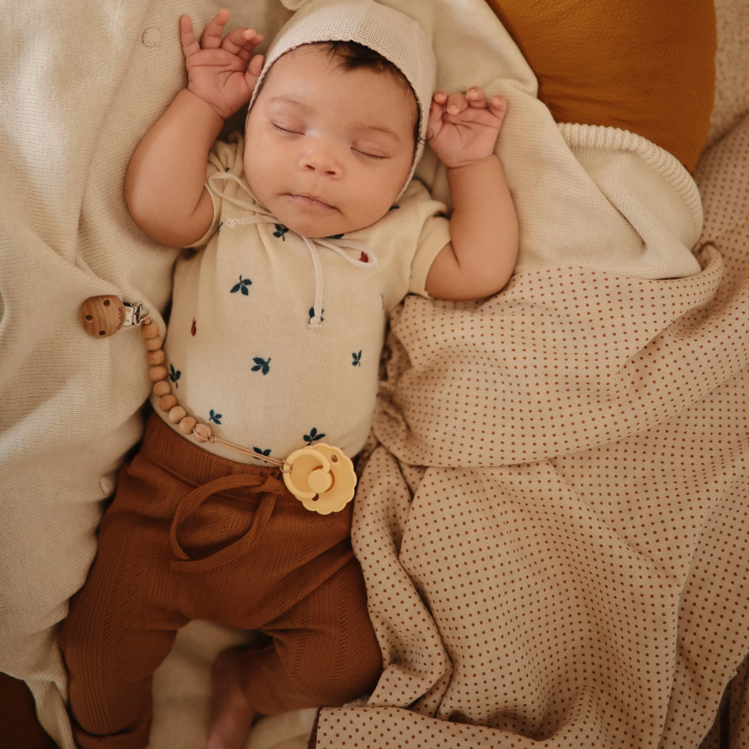 Organic Cotton Muslin Swaddle Blanket - Image 104