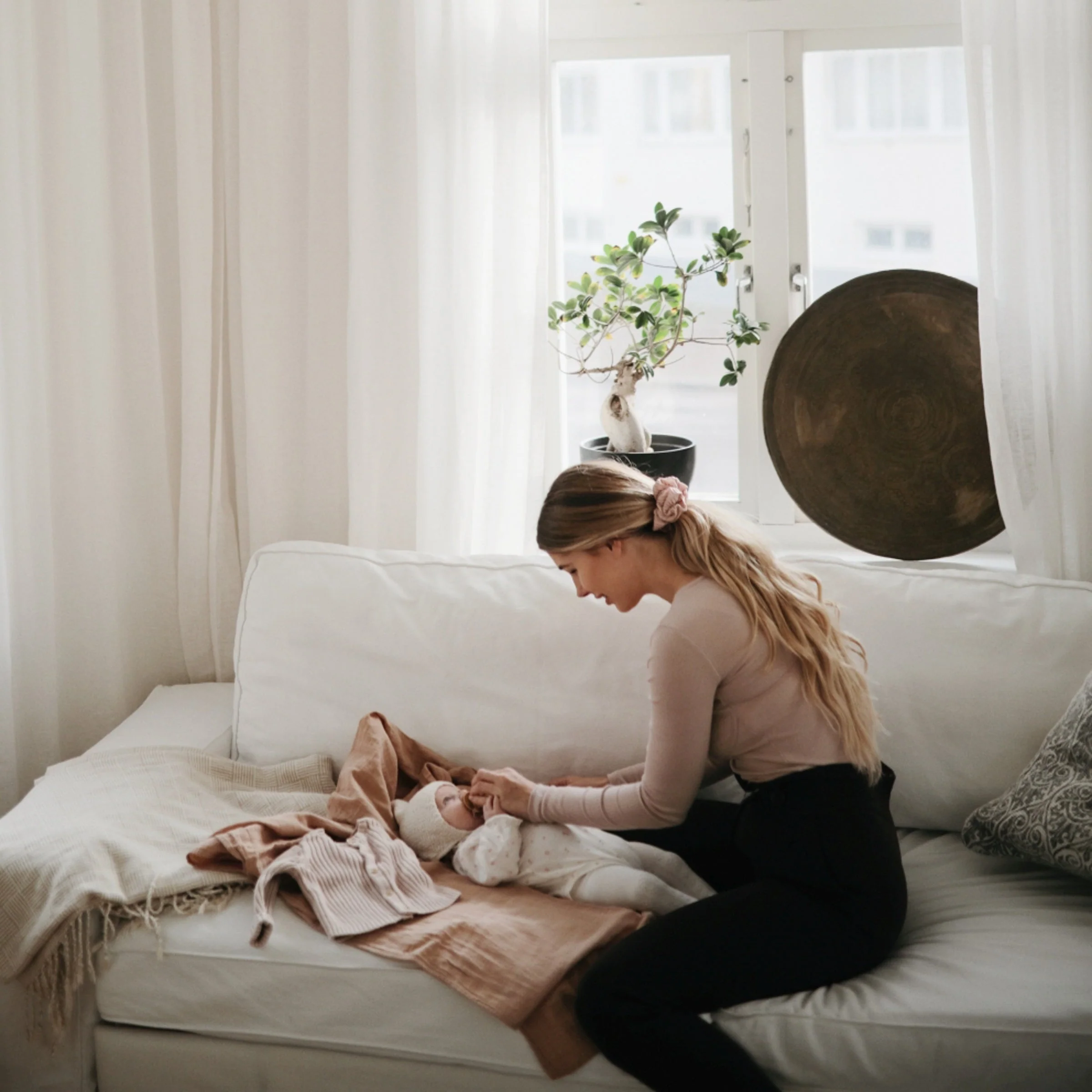 Organic Cotton Muslin Swaddle Blanket - Image 112