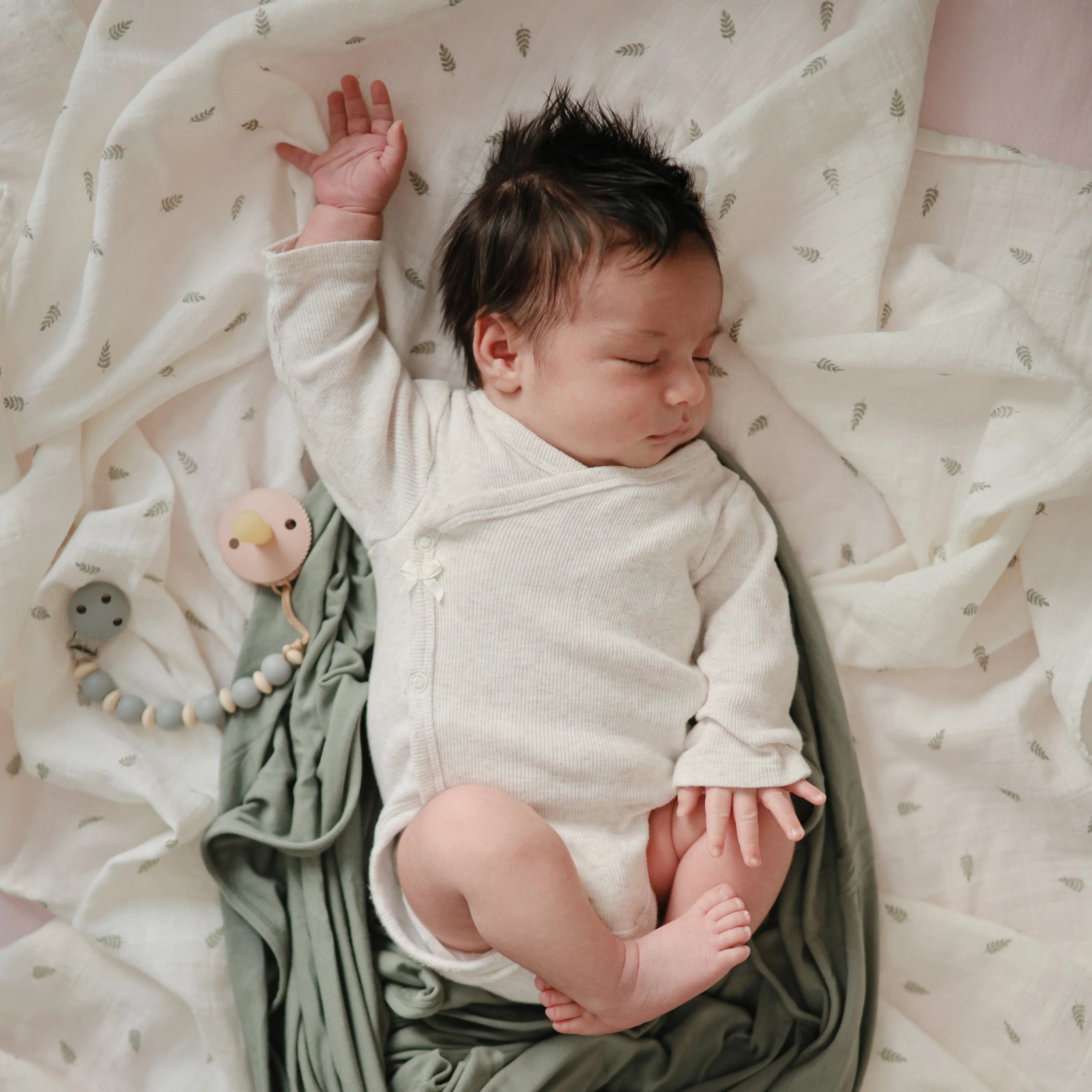 Organic Cotton Muslin Swaddle Blanket - Image 165