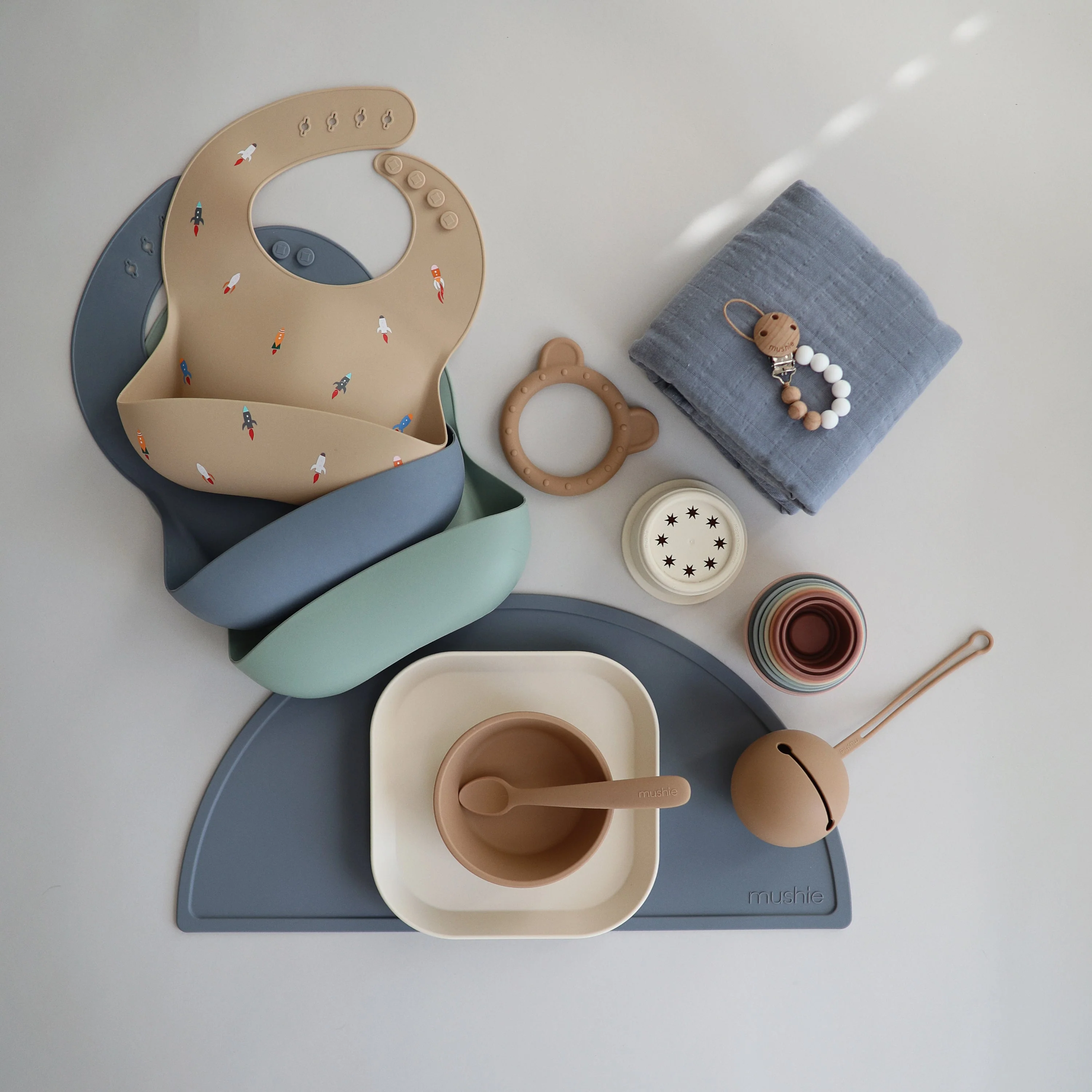 Organic Cotton Muslin Swaddle Blanket - Image 205