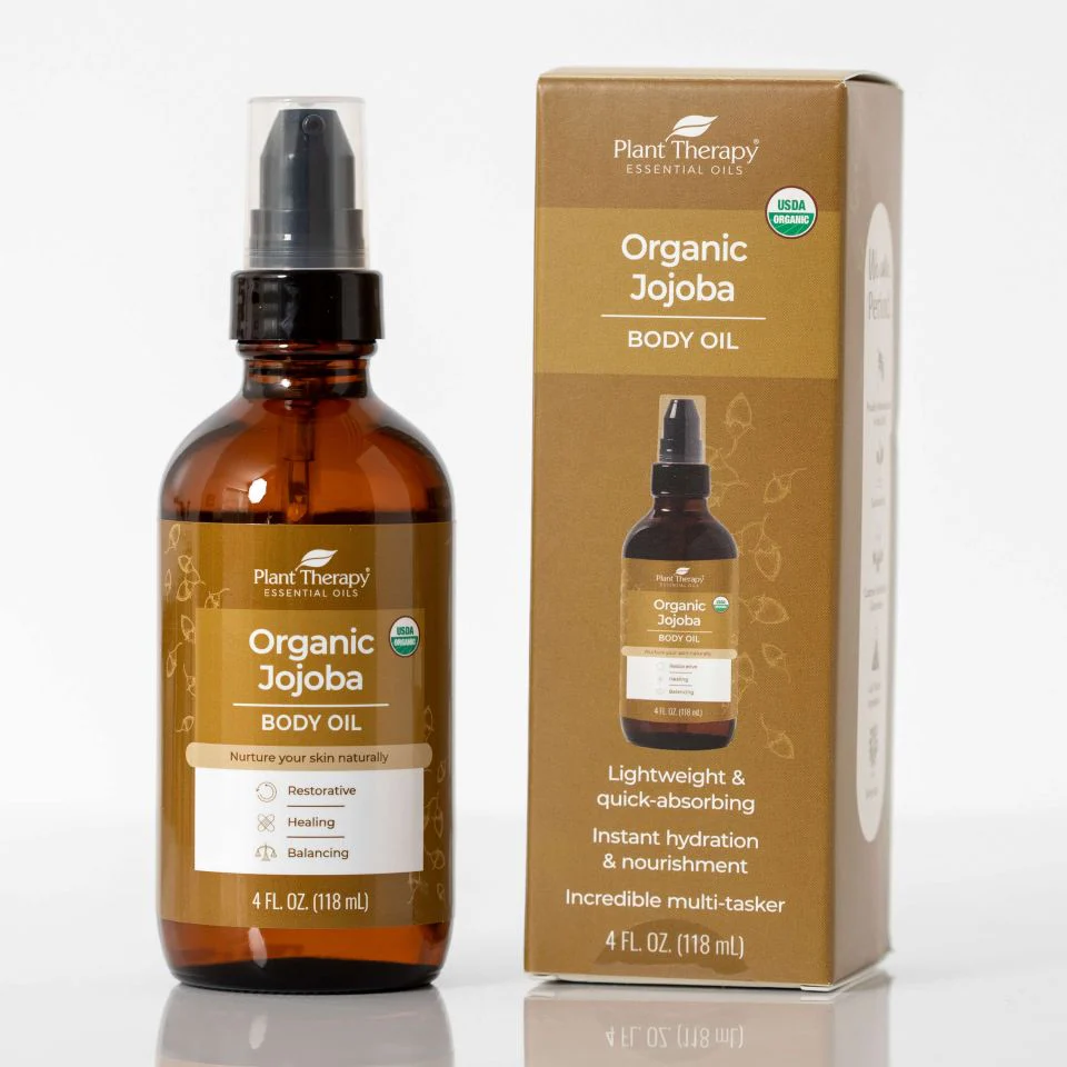 Organic Jojoba Body Oil 4 oz - Image 4