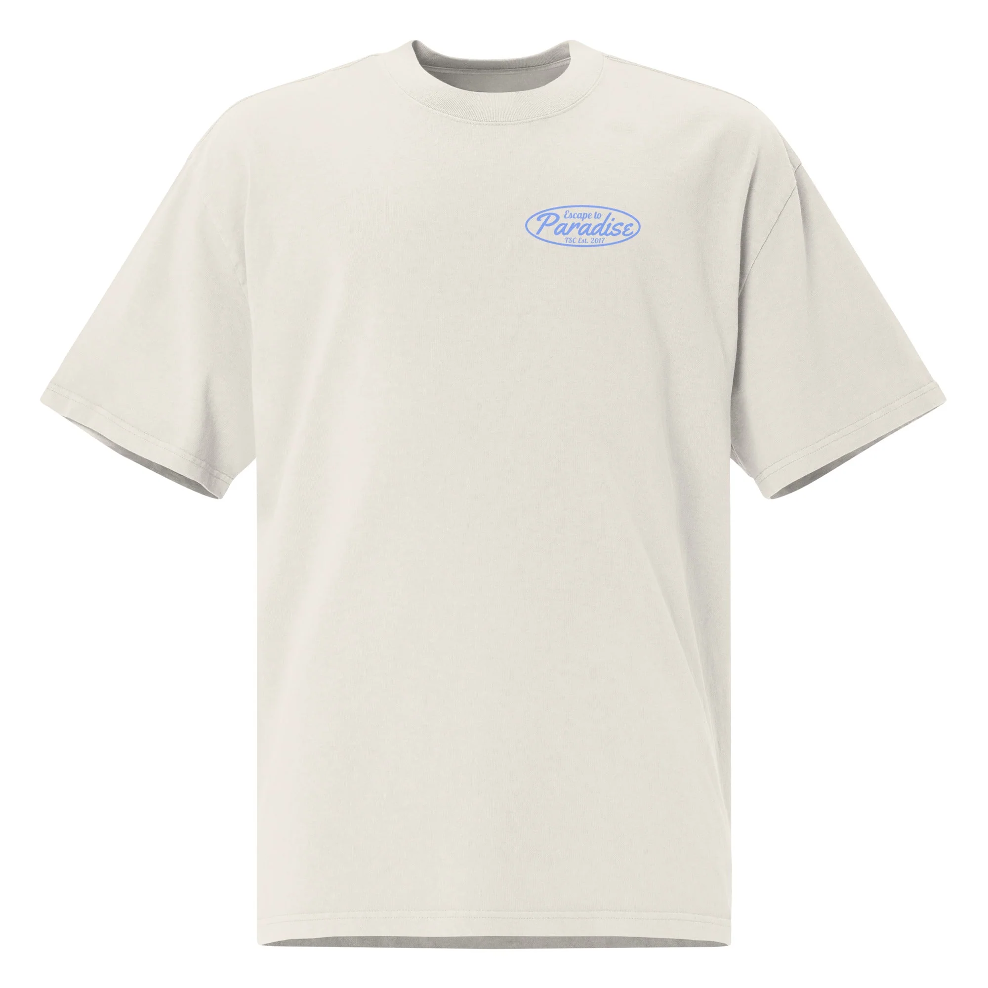 Oversized Escape to Paradise faded t-shirt - Image 6