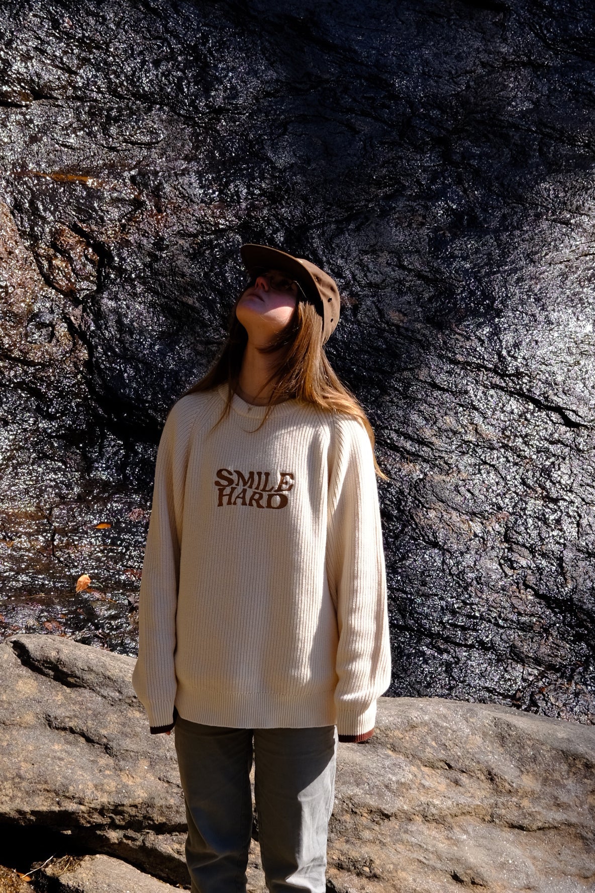 OVERSIZED HEAVYWEIGHT SMILE HARD SWEATER - Image 7