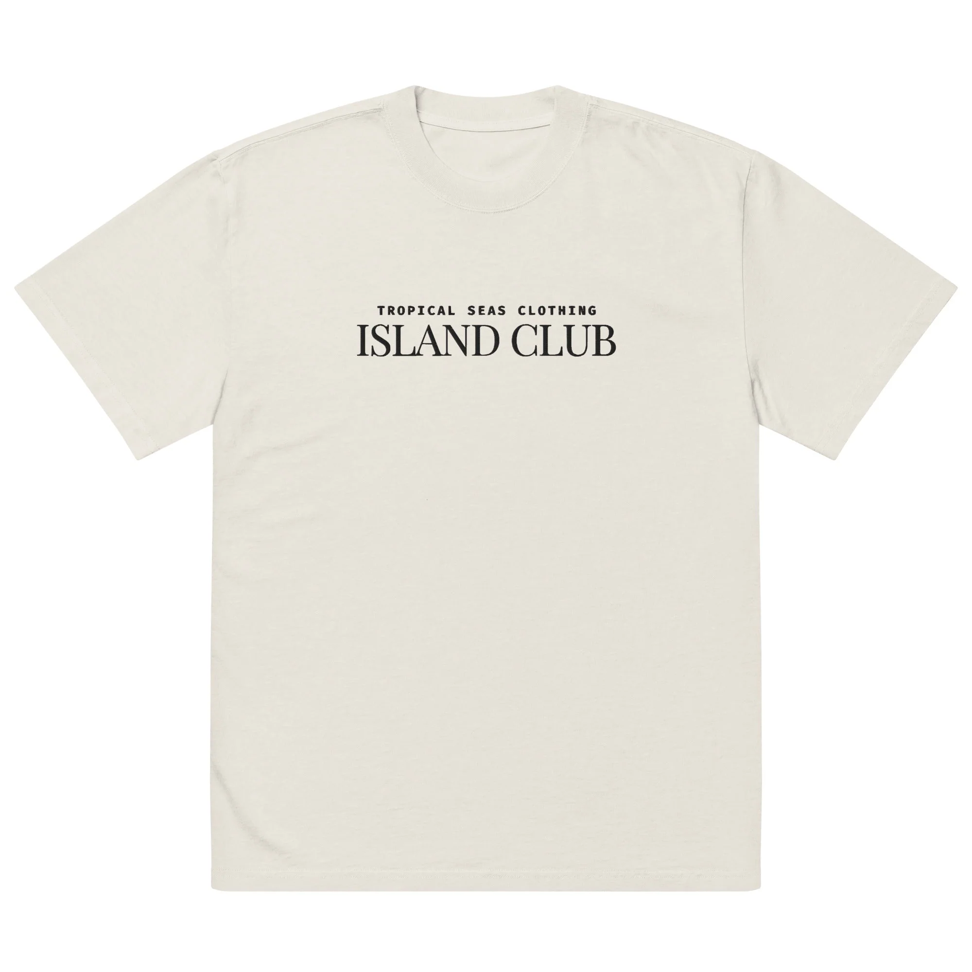 Oversized Tropical Seas faded t-shirt