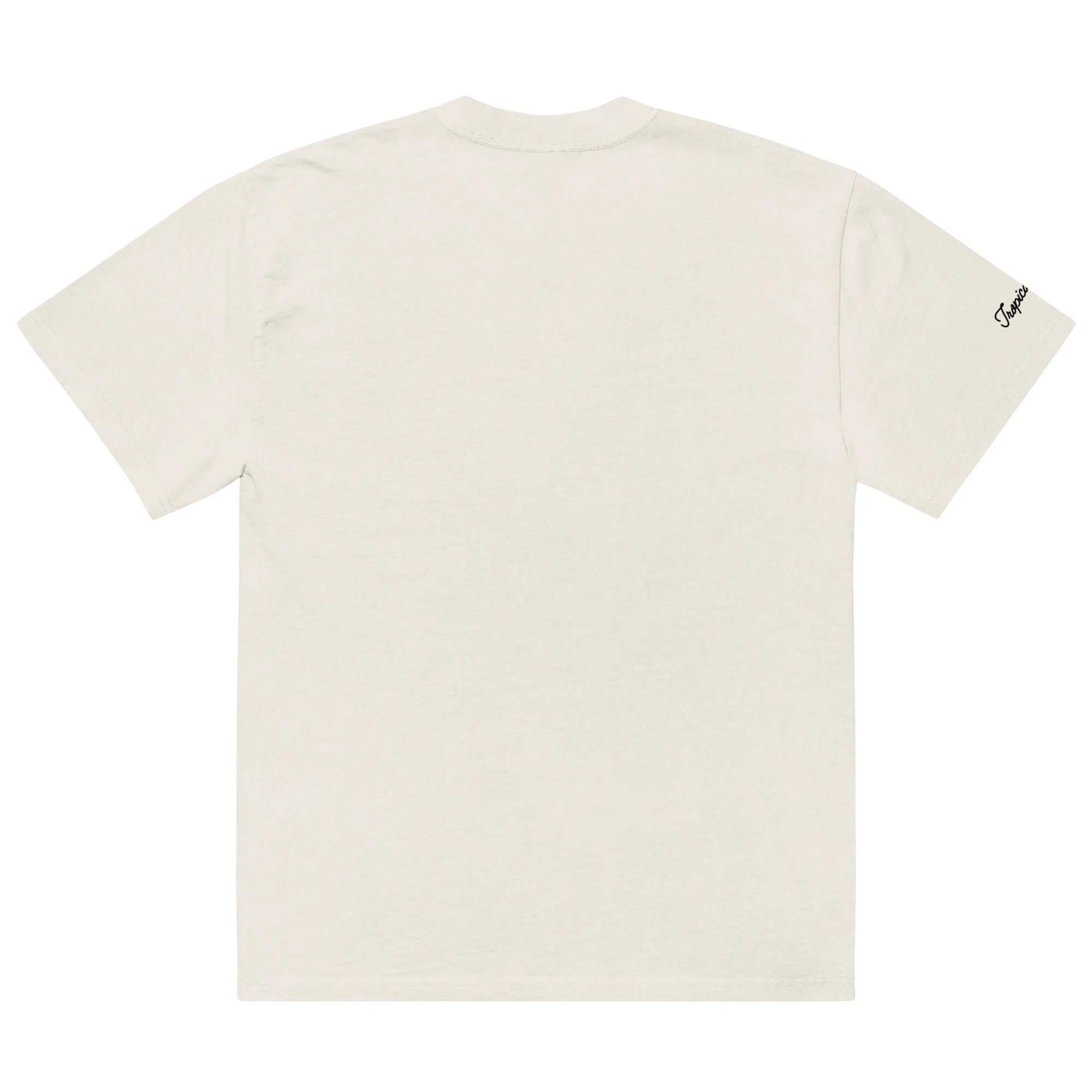Oversized Tropical Seas Printed Faded T-shirt - Image 12