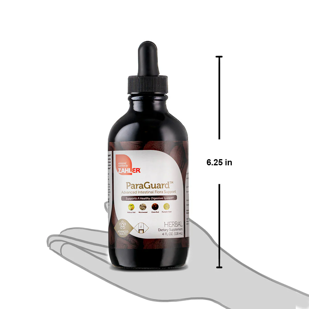 Zahler - ParaGuard Liquid Drops - Gut Health Supplement - Formula has Wormwood, Garlic Bulb, Pumpkin Seed, Clove & More, Certified Kosher (4 Oz) - Image 6