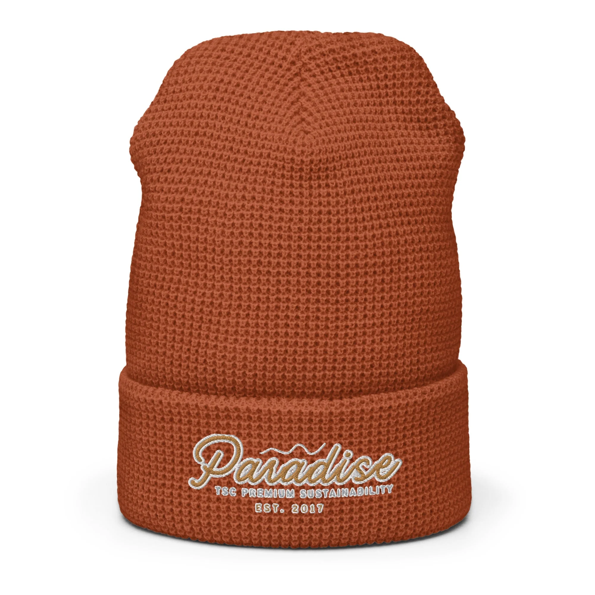 Premium Paradise Waffle Beanie - Image 12