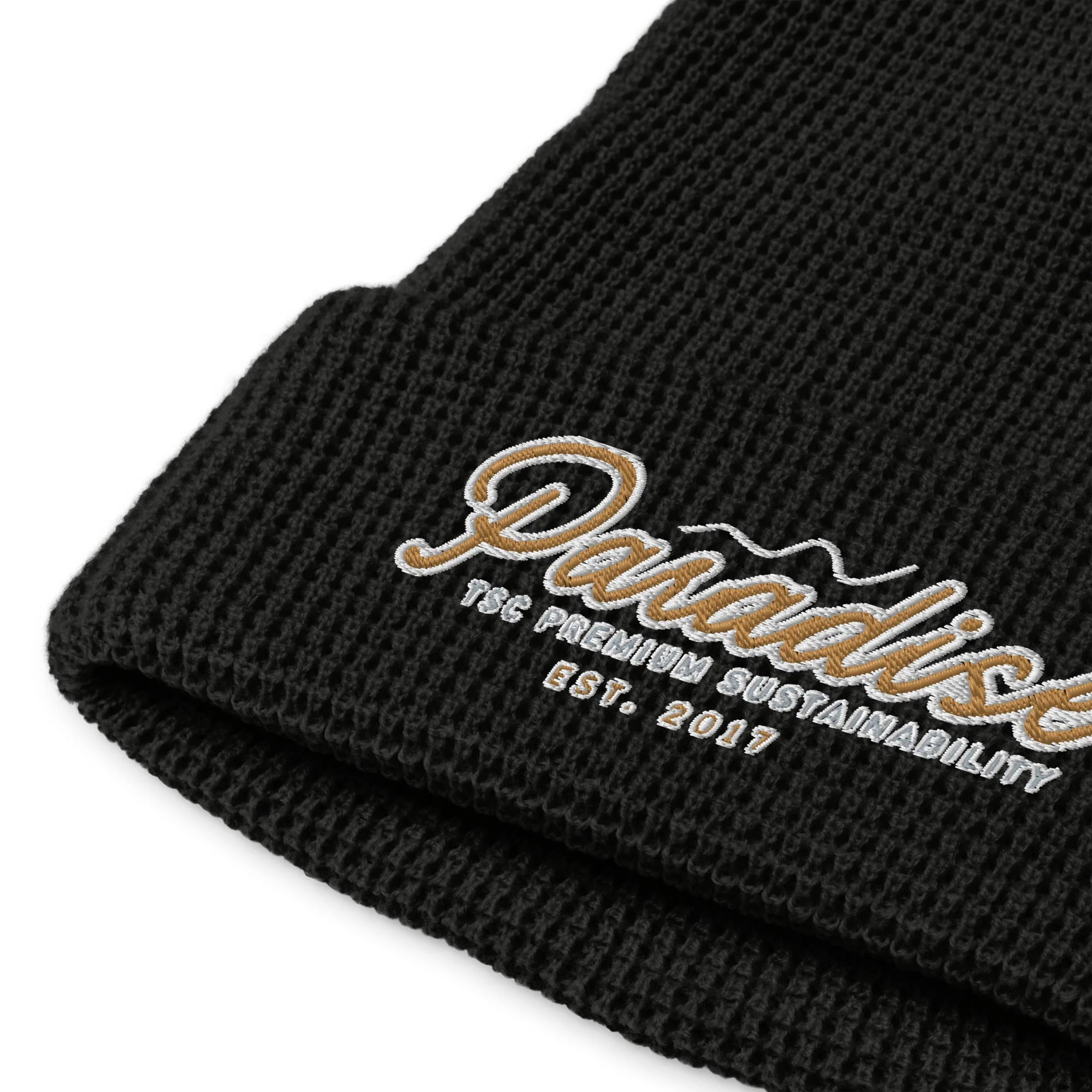 Premium Paradise Waffle Beanie - Image 2