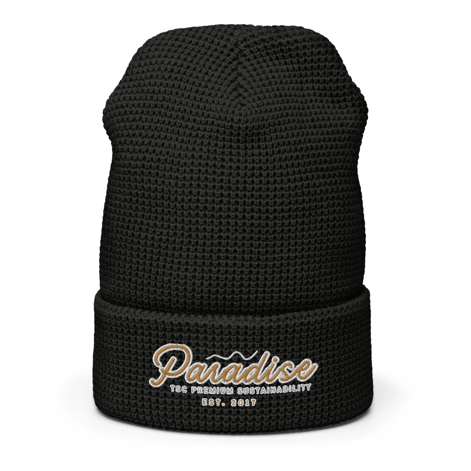 Premium Paradise Waffle Beanie - Image 8
