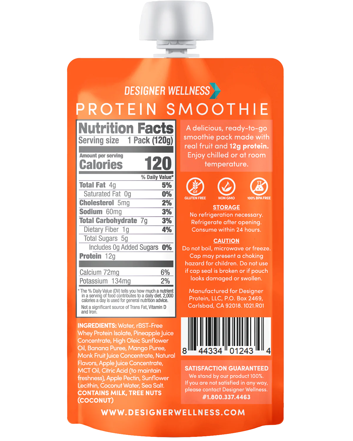Protein Smoothie - Tropical 12 pack - Image 2
