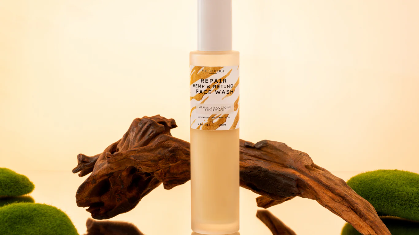 Repair Hemp & Retinol Face & Body Wash - Image 2