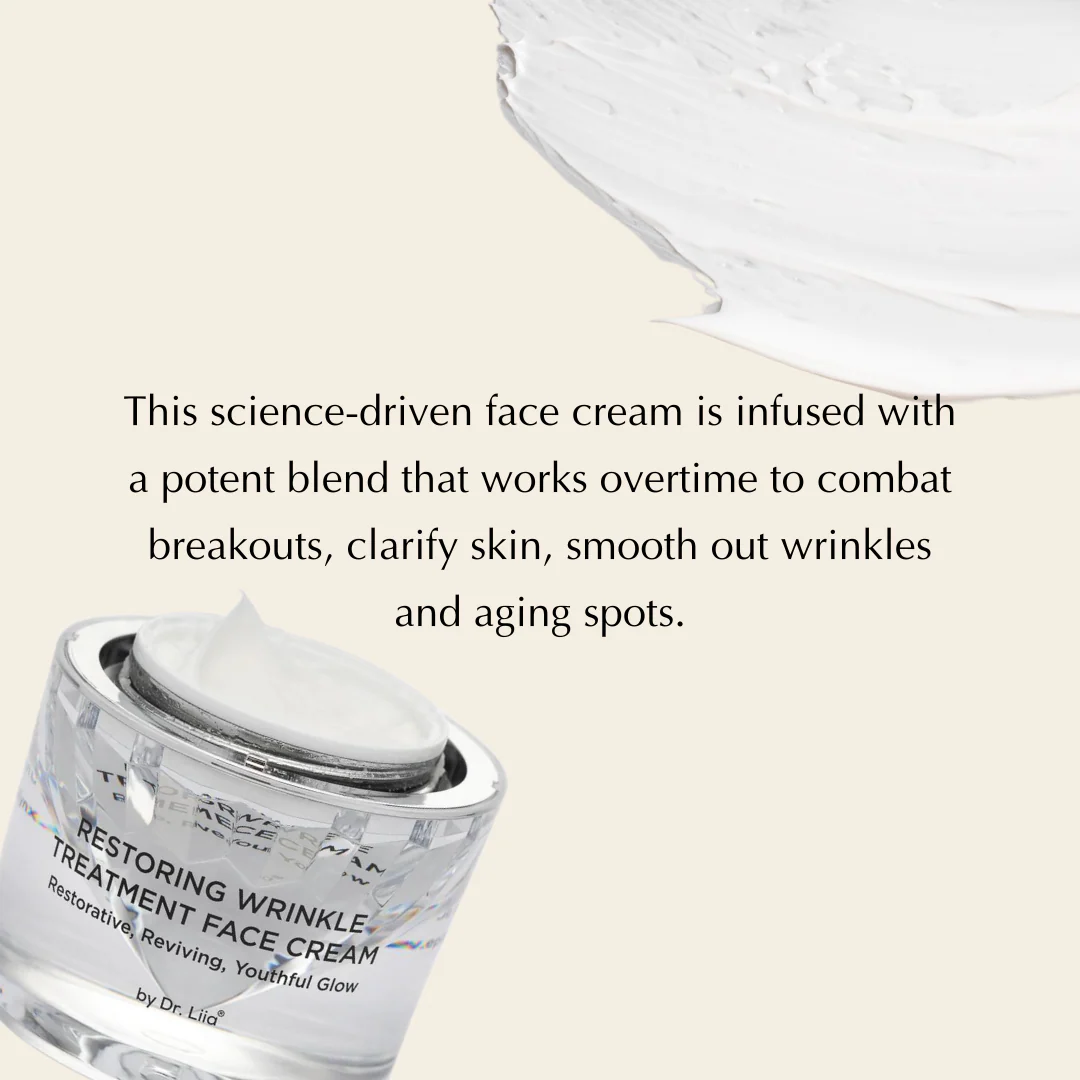 Restoring Wrinkle Treatment Face Cream for Mature Skin - Image 4
