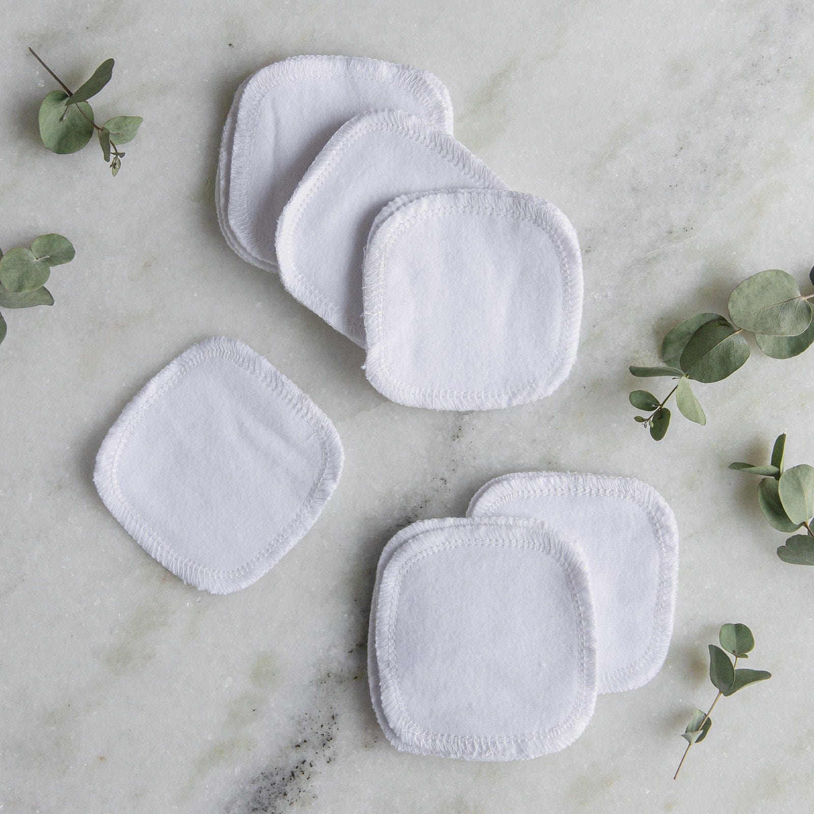 Reusable Facial Rounds - Reusable Cotton Pads, 100% Organic Cotton, Multiple Colors, 20 Pack - Image 4