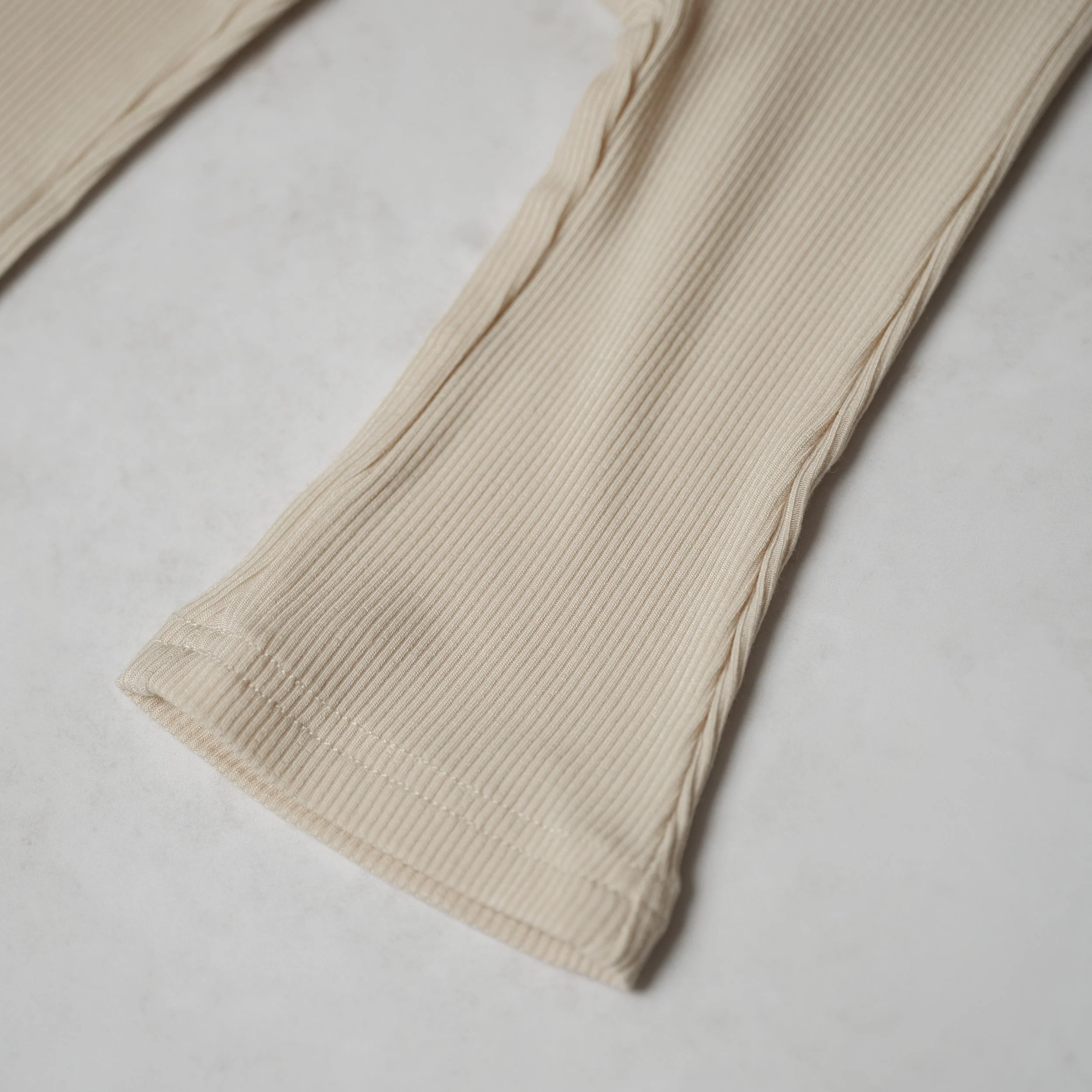 Ribbed Modal Flare Pant - Image 2