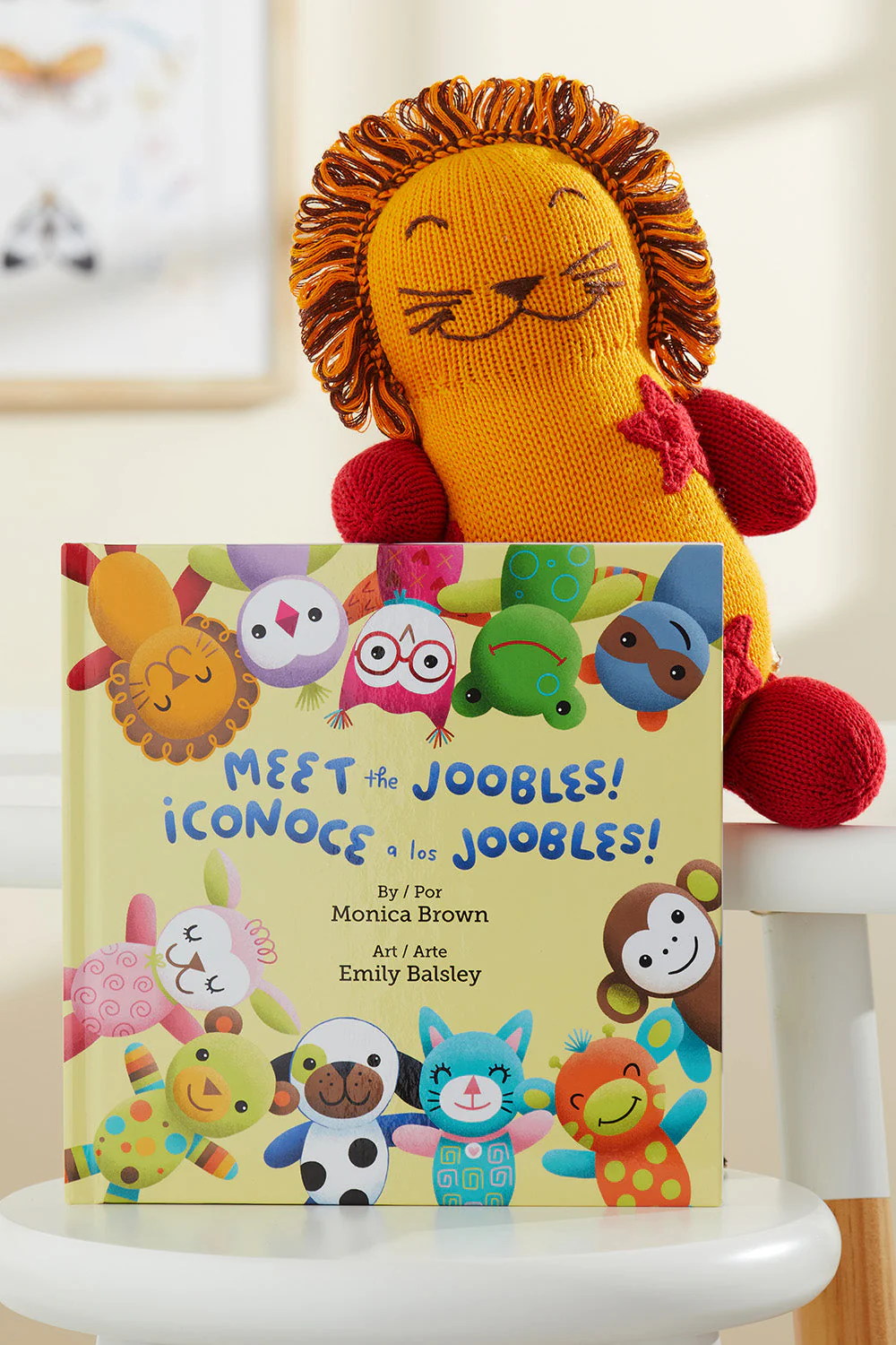 Roar the Lion - Organic Lion Stuffed Animal - Image 2
