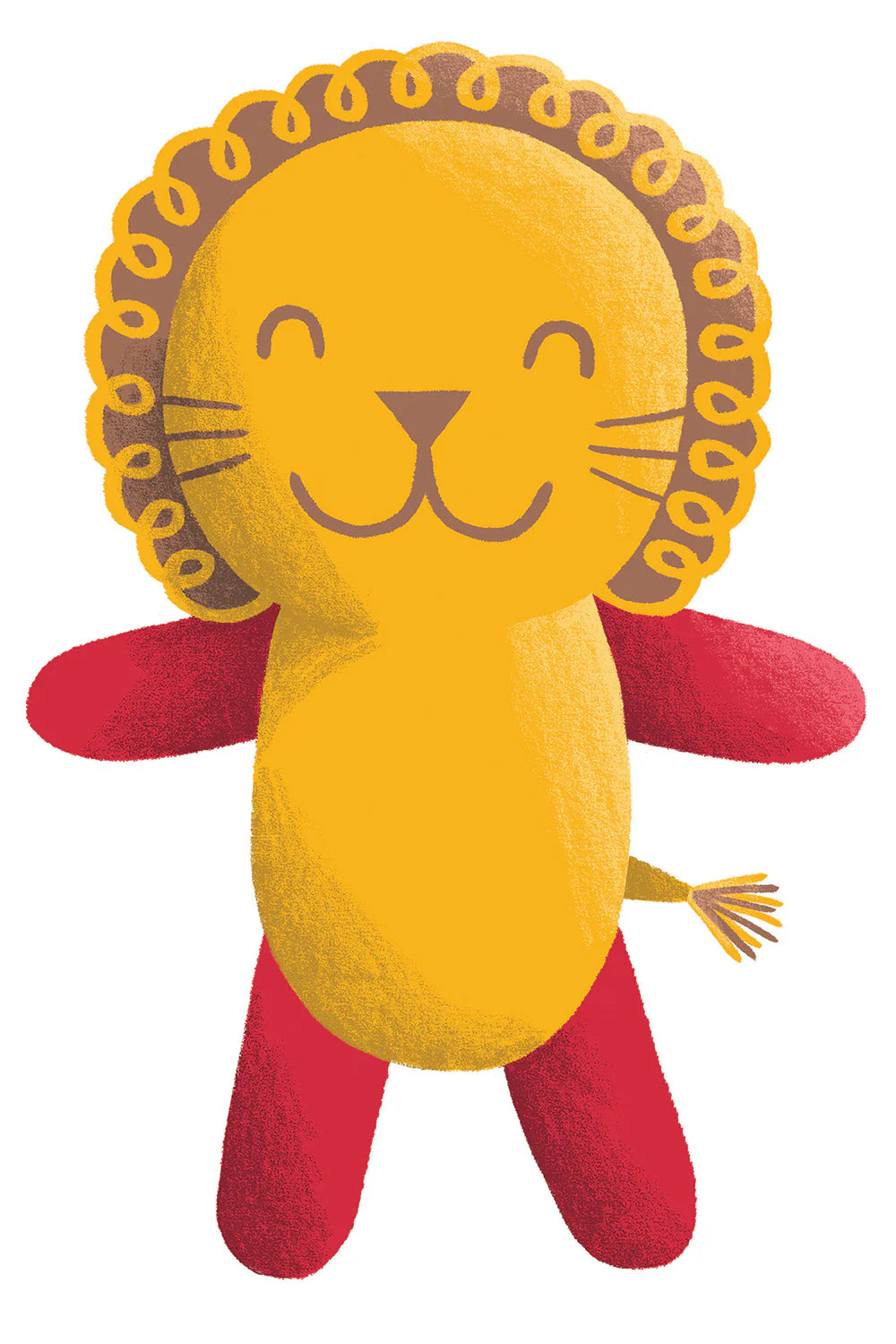 Roar the Lion - Organic Lion Stuffed Animal - Image 5