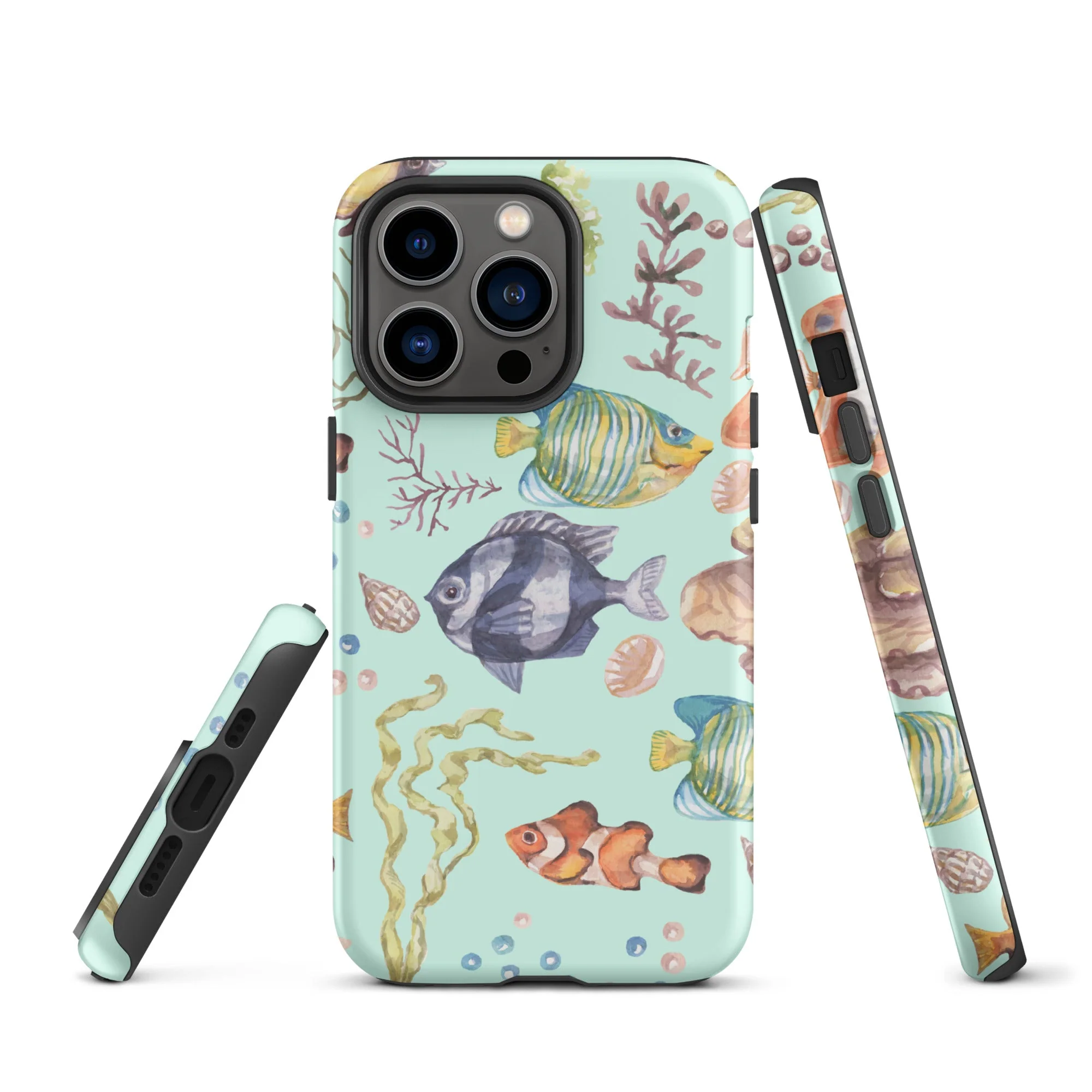 Salty Turquoise Reef Tough Case for iPhone® - Image 12