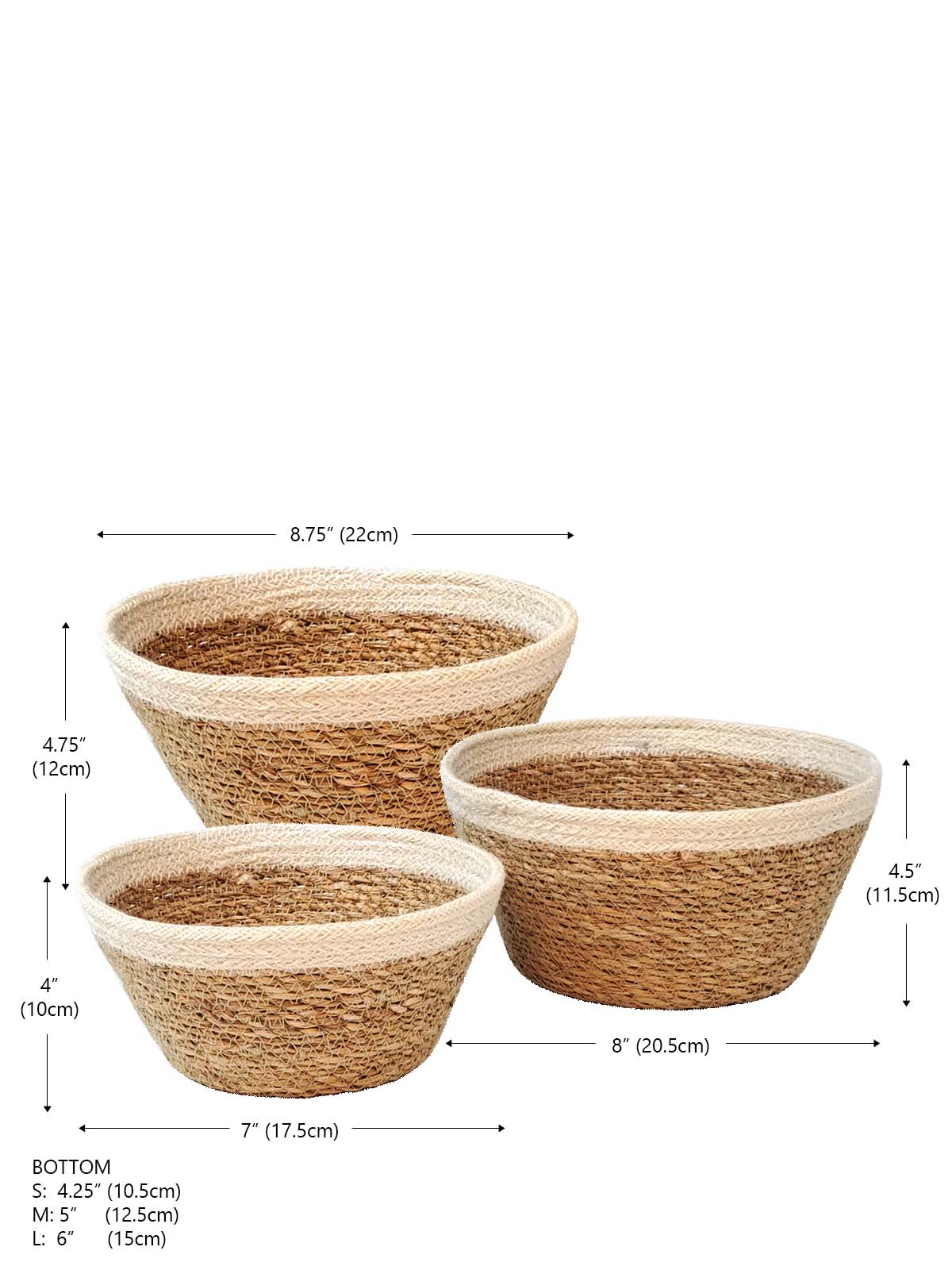 Savar Plant Bowl (Set of 3) - Image 8