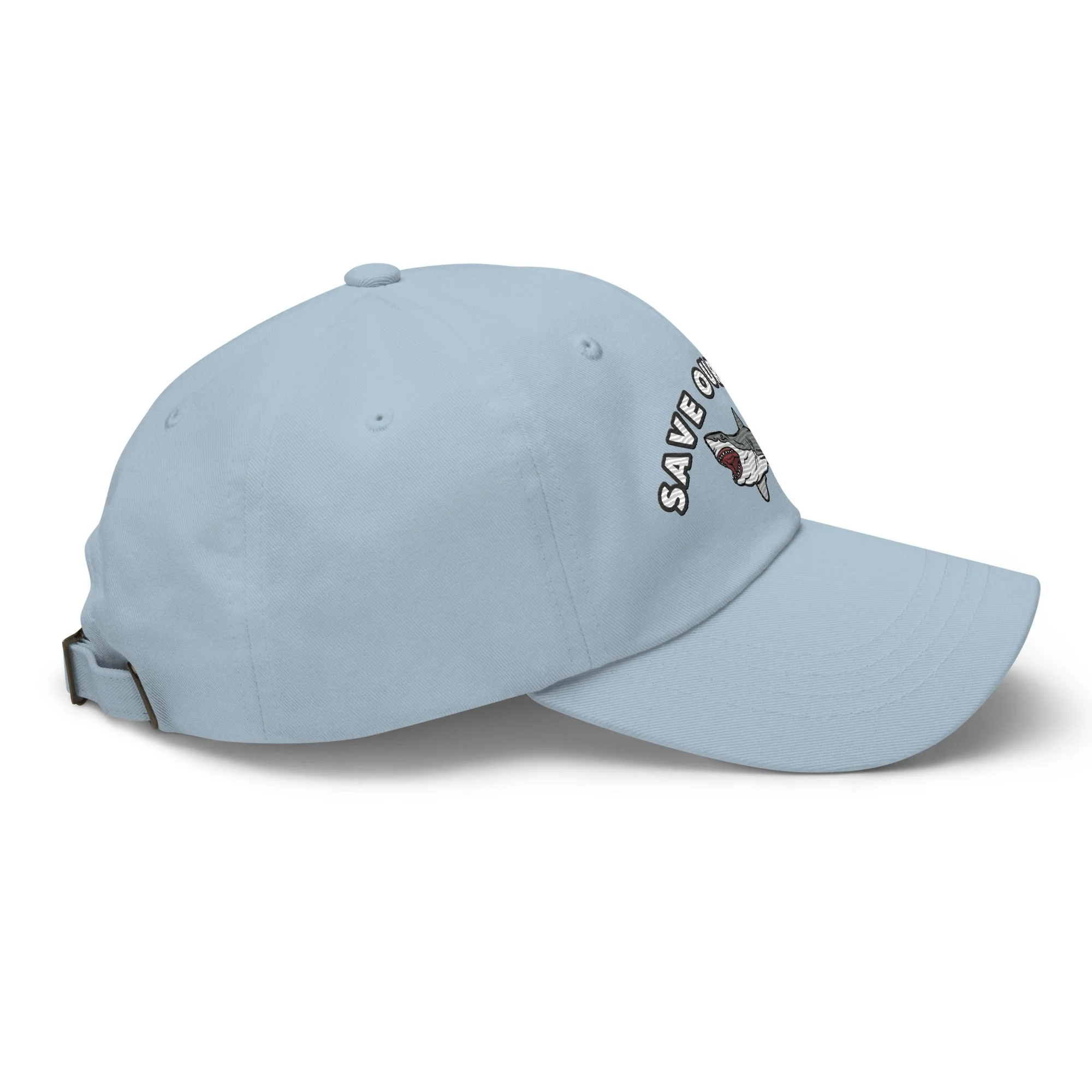 Save Our Seas Shark Dad hat: Pulls 4 pounds of ocean plastic! - Image 6